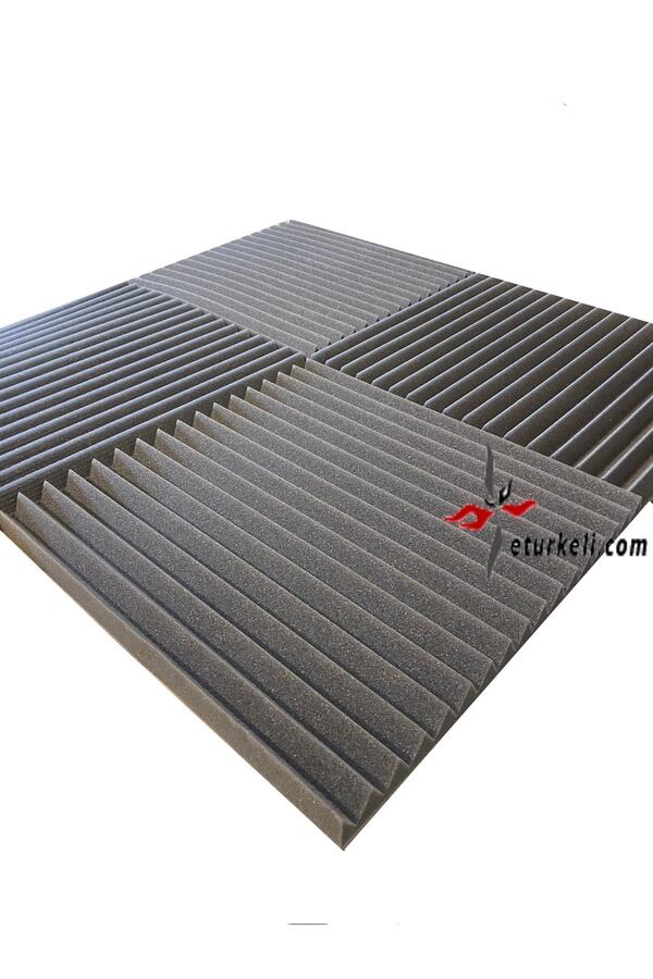 Genel Markalar Zigzag Akustik Ses Yalıtımı süngeri Kendinden Yapışkanlı 40mm 50x50