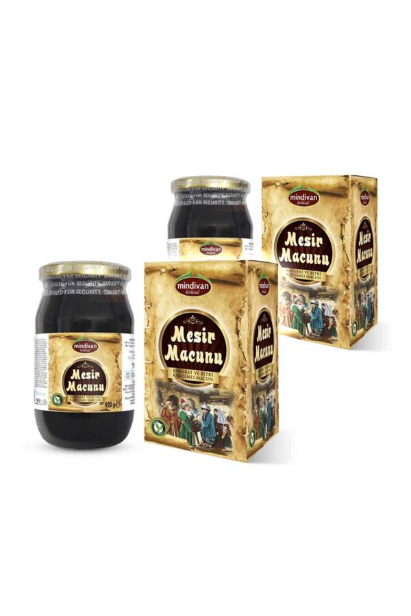 Mindivan Mesir Bitkisel Bal Karışımı 420 Gr X 2 Adet
