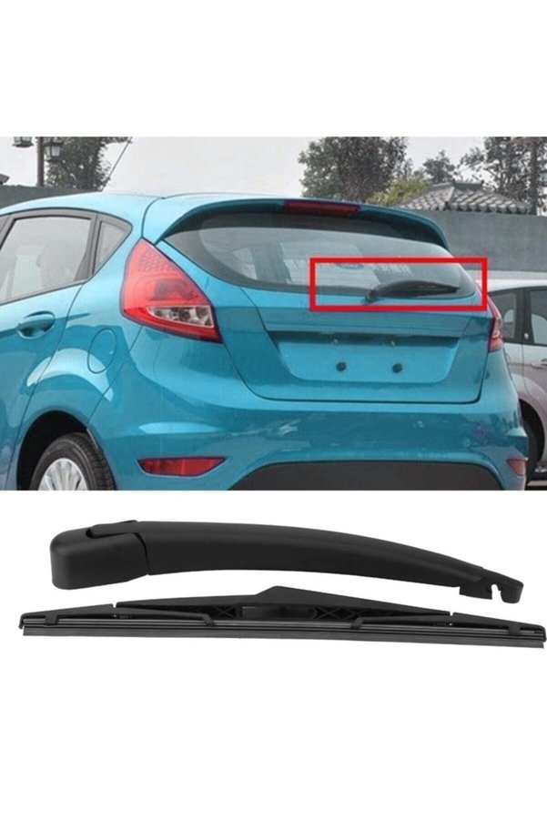 AutoAll Fiesta Arka Cam Silecek Kolu Ve Süpürgesi Takım- 2016