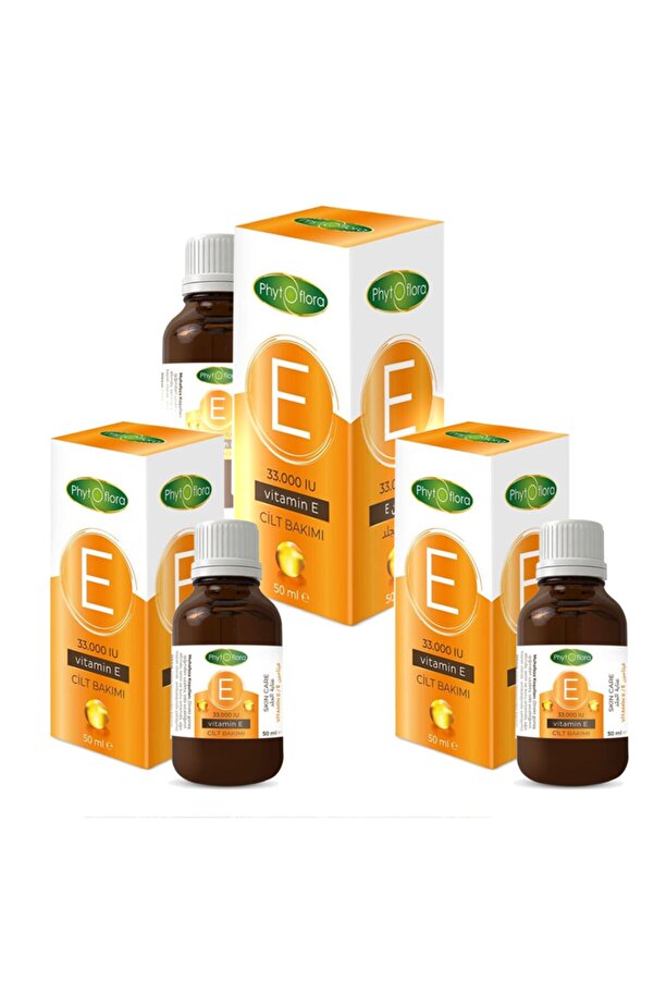Phytoflora Vi̇tami̇n E 50Ml X  3 Adet