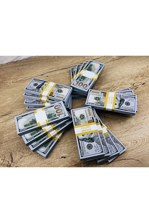 Düğün Eğlence Içi̇n Yapay Sahte Dolar 100 Adet 100 Dolar