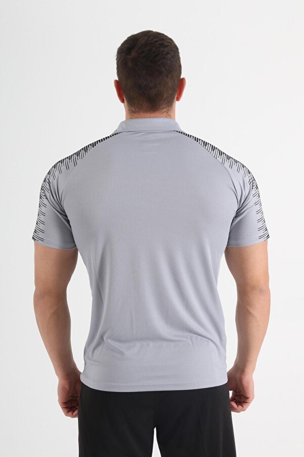 Di̇adora Ri̇ti̇m Kamp Polo T-Shi̇rt Gri̇