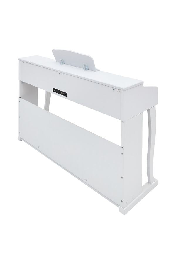 Marci̇a Mk-880 Wh Di̇ji̇tal Konsol Pi̇yano (Tuş Hassasi̇yetli̇, 88 Tuşlu, Kapaklı) - Kulaklık Ve Tabure Hedi̇yeli̇