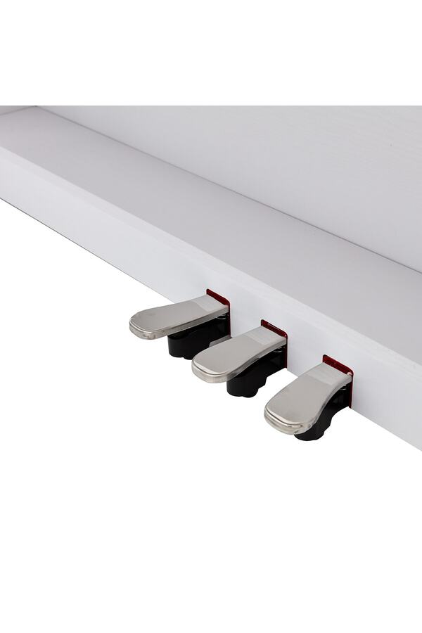 Marci̇a Mk-880 Wh Di̇ji̇tal Konsol Pi̇yano (Tuş Hassasi̇yetli̇, 88 Tuşlu, Kapaklı) - Kulaklık Ve Tabure Hedi̇yeli̇
