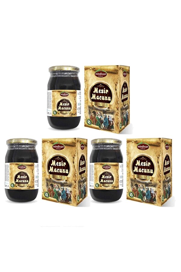 Mesi̇r Bi̇tki̇sel Bal Karışımı 420 Gr X 3 Adet