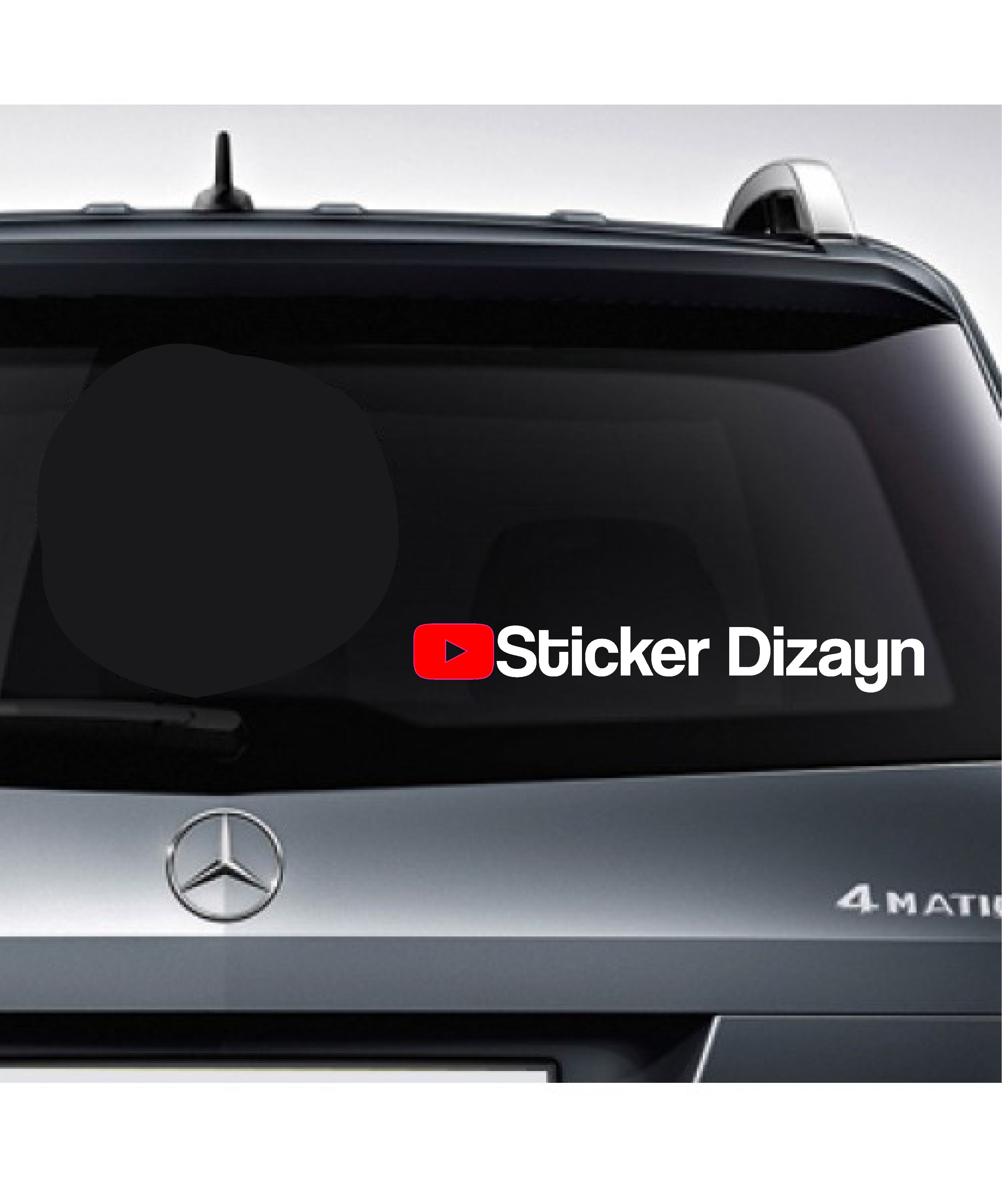 Ki̇şi̇ye Özel Youtube 2 Adet Sti̇cker - Araba Oto Motosi̇klet Karavan Sti̇cker Eti̇ket 00307 15 Cm 