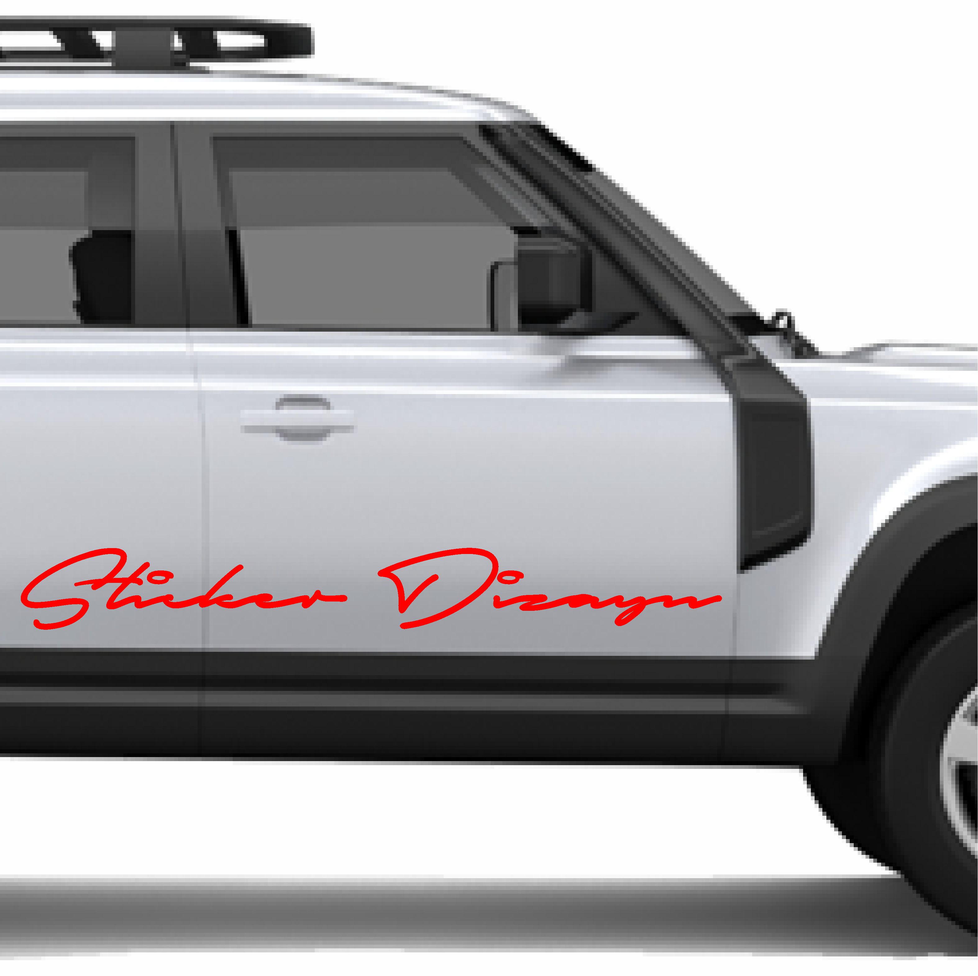 Ki̇şi̇ye Özel 2 Adet Isi̇m Soyi̇si̇m Yazılacak Yazı Sti̇cker El Yazısı Isi̇m Oto Araba Motosi̇klet Karavan Sti̇cker 00028 50 Cm 