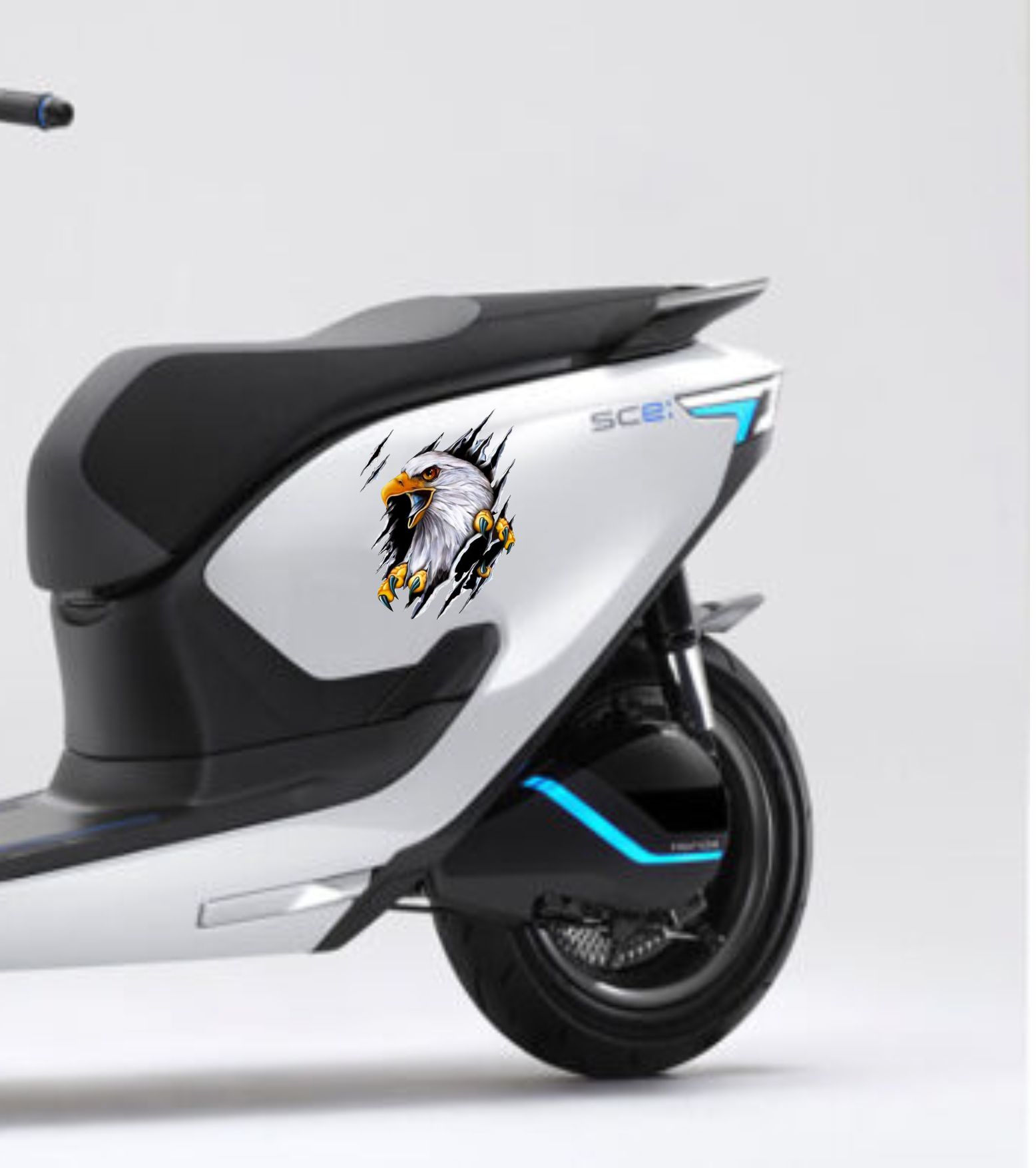 Kartal Vahşi̇ Kartal Pençe Beşi̇ktaş Karakartal Eagle Sti̇cker Araba Oto Motosi̇klet Sti̇cker 00045 50X37 Cm 