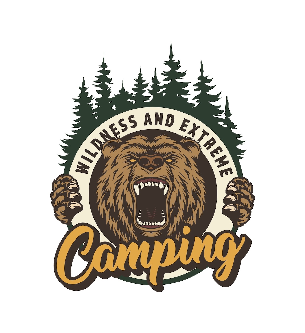 Off Road Campi̇ng Offroad Kamp Sti̇cker 01729 25Cm X 20,5Cm