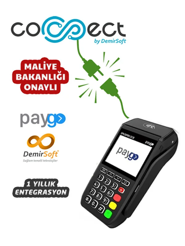 Paygo Yazarkasa Pos Ökc Entegrasyonu Yıllık 
