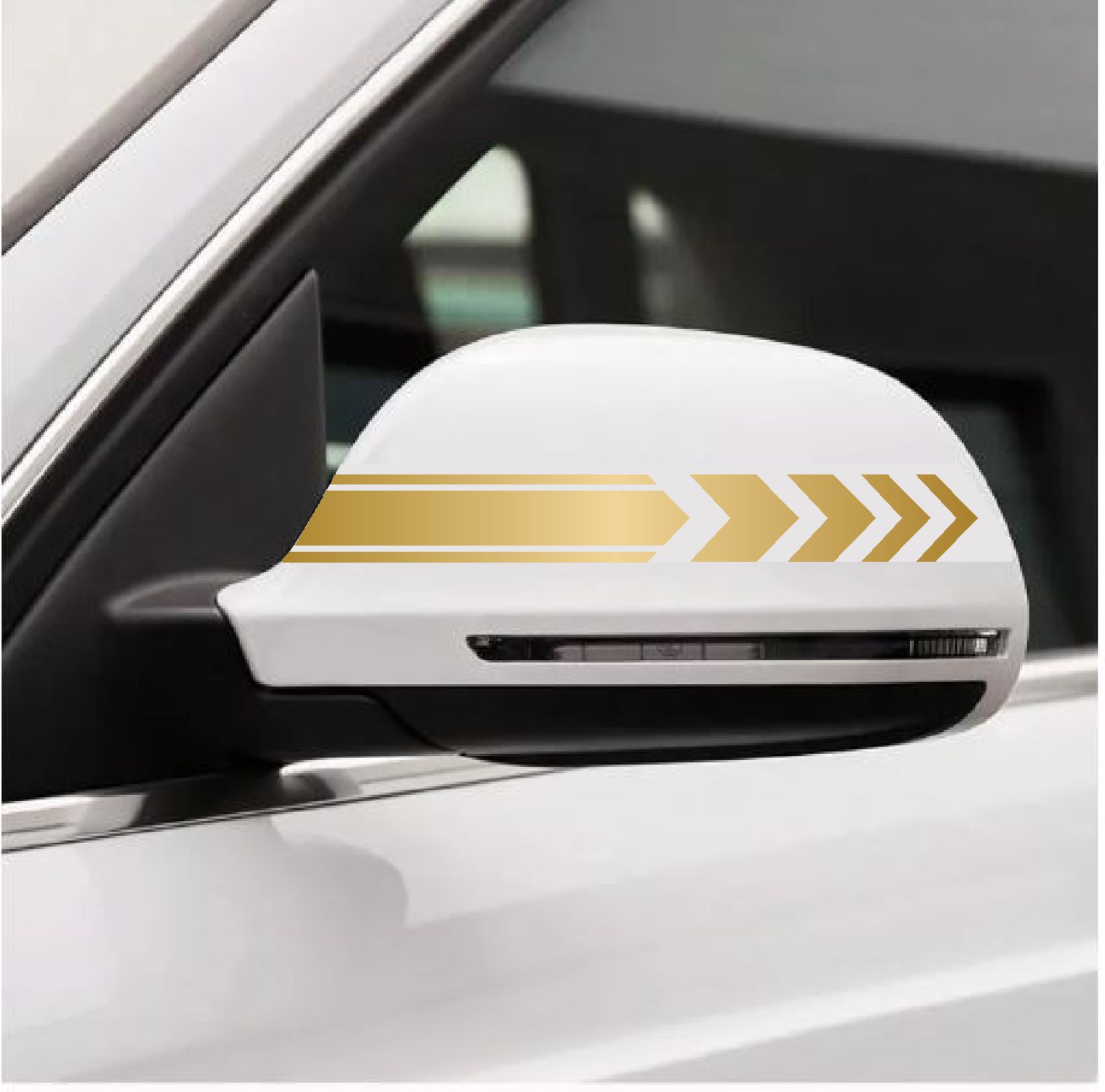 Araba Oto Ayna Şeri̇t Sti̇cker - Araba Oto Cam Sti̇cker - 00106 15X2 Cm 