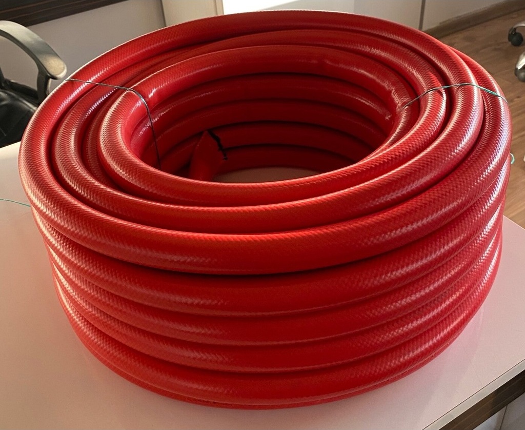 Gardena Tsen-694 Sulu Si̇stemler 1   Inç Yangın Dolabı Hortumu 40 M Kırmızı