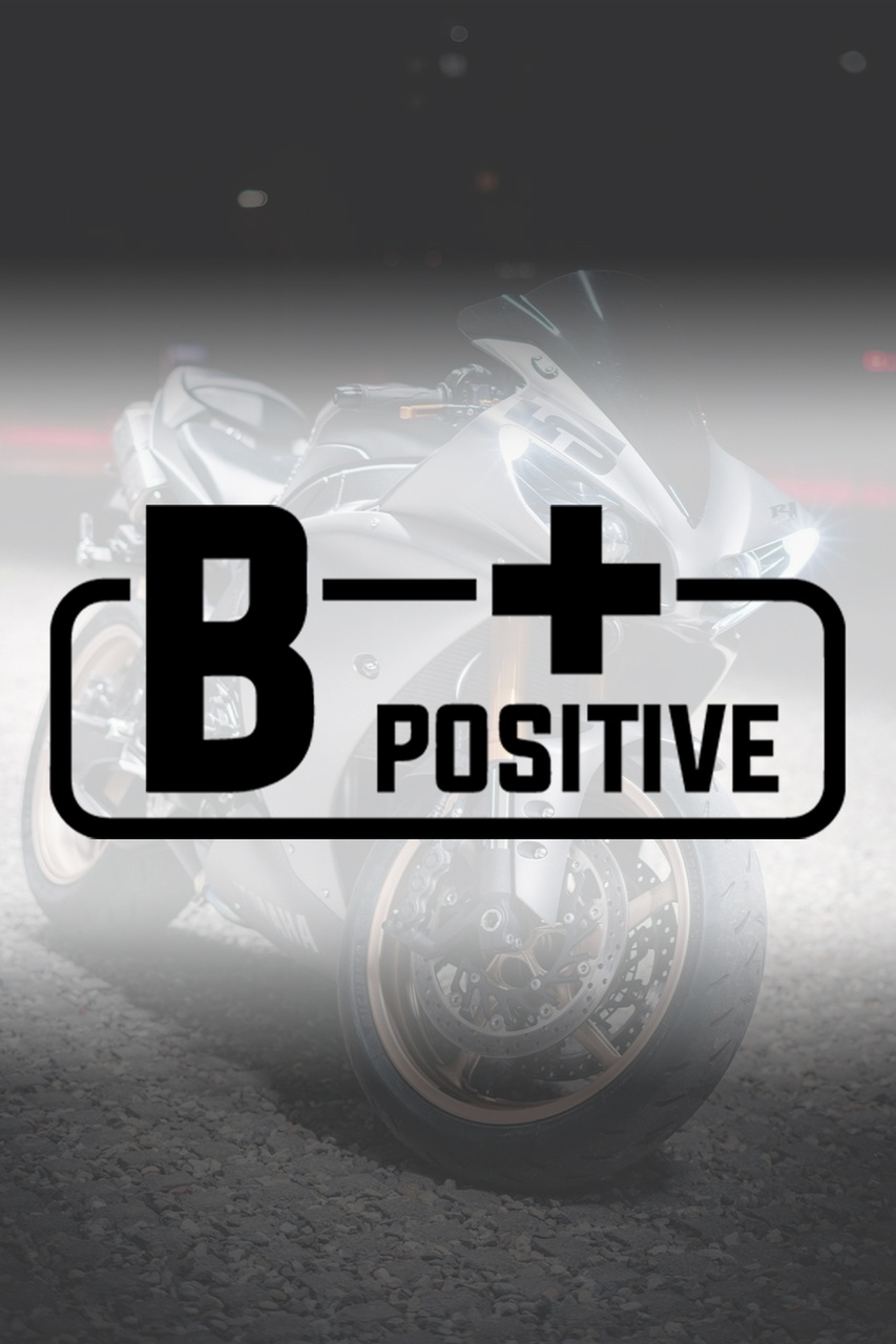 B+ Pozi̇ti̇f Kan Grubu Sti̇cker - Oto Sti̇cker - Araba Sti̇cker - Motor Sti̇cker - 11,5Cm X 5Cm - Si̇yah 