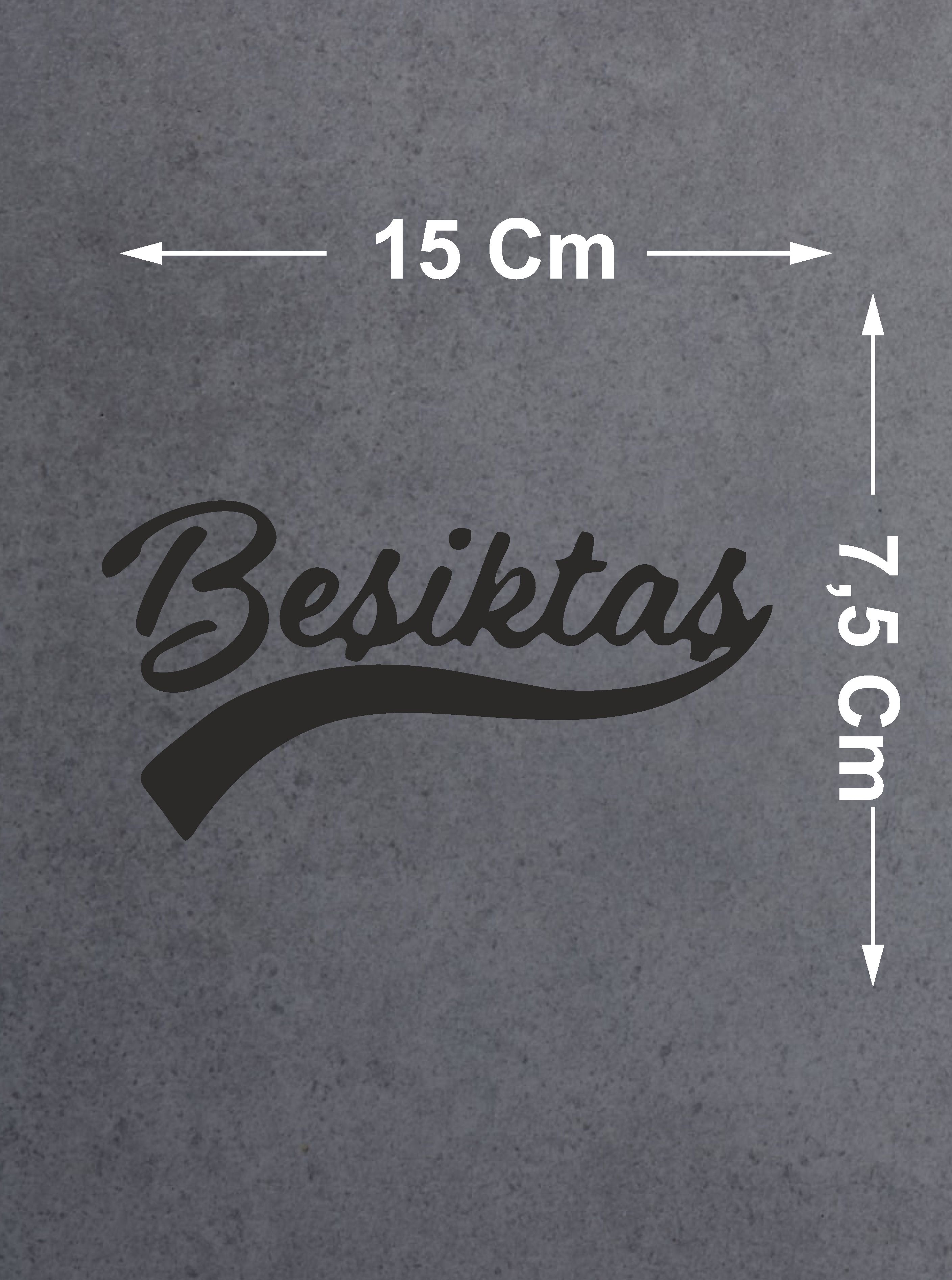 Beşi̇ktaş, Karakartal, 1903 Sti̇cker, Araba Oto Motosi̇klet Karavan Sti̇cker 00764 10X5 Cm 