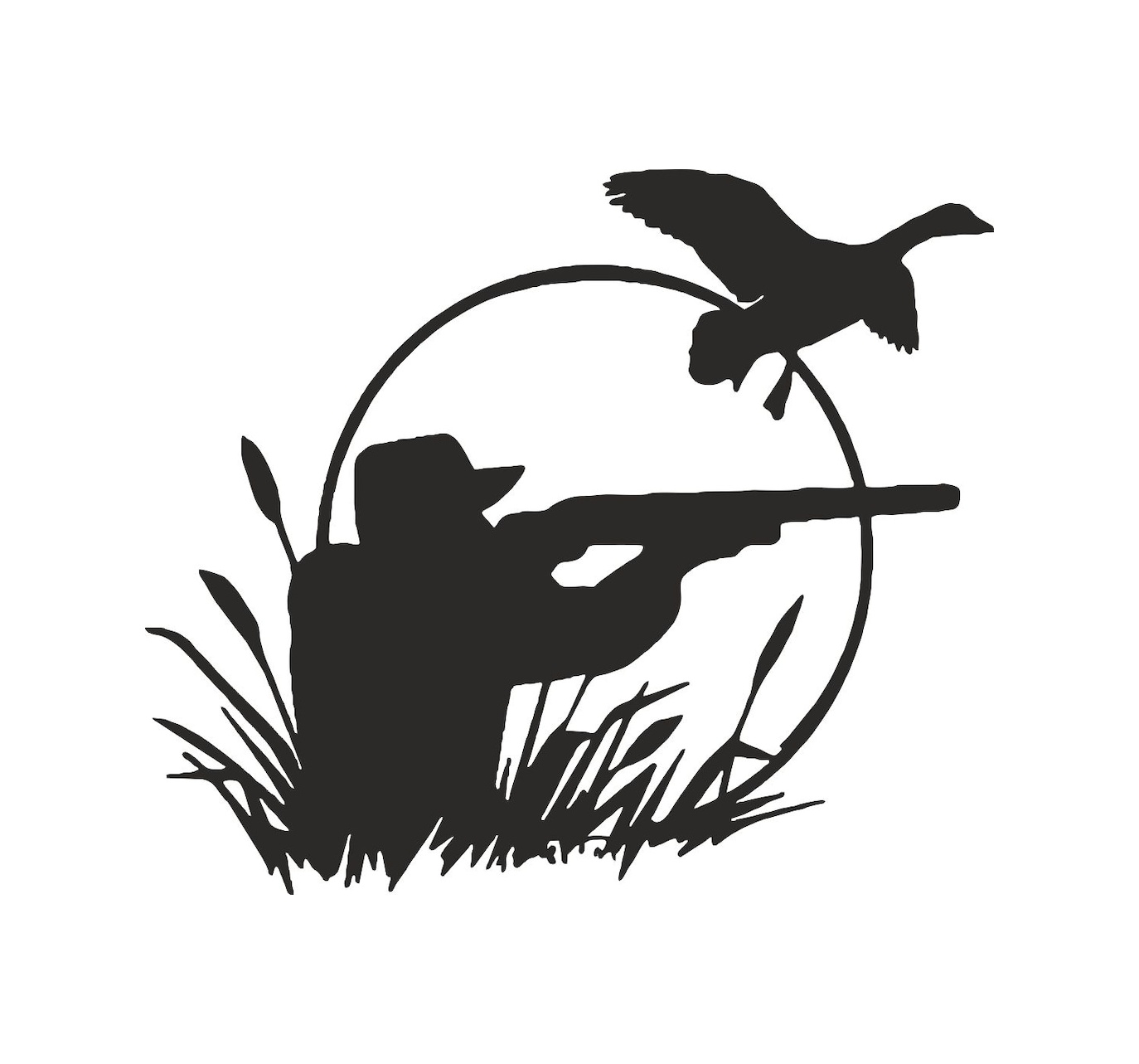 Avcı Hunter 4X4 Offroad Off Road Camp Sti̇cker 00901 45X38-Parlak Krom