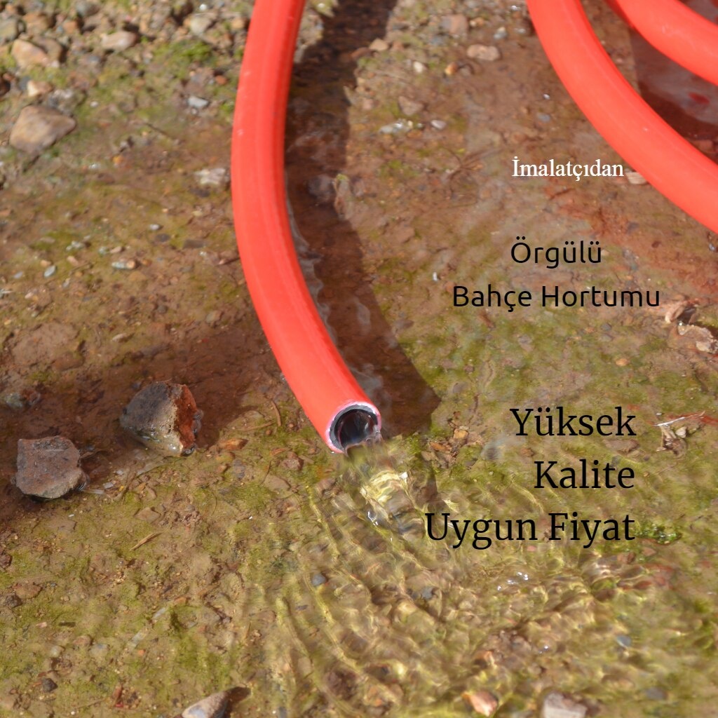 Su Hortumu Fi̇yatlari̇ 1/2 Inç Yarım Parmak (491701605)-10 Metre Kırmızı