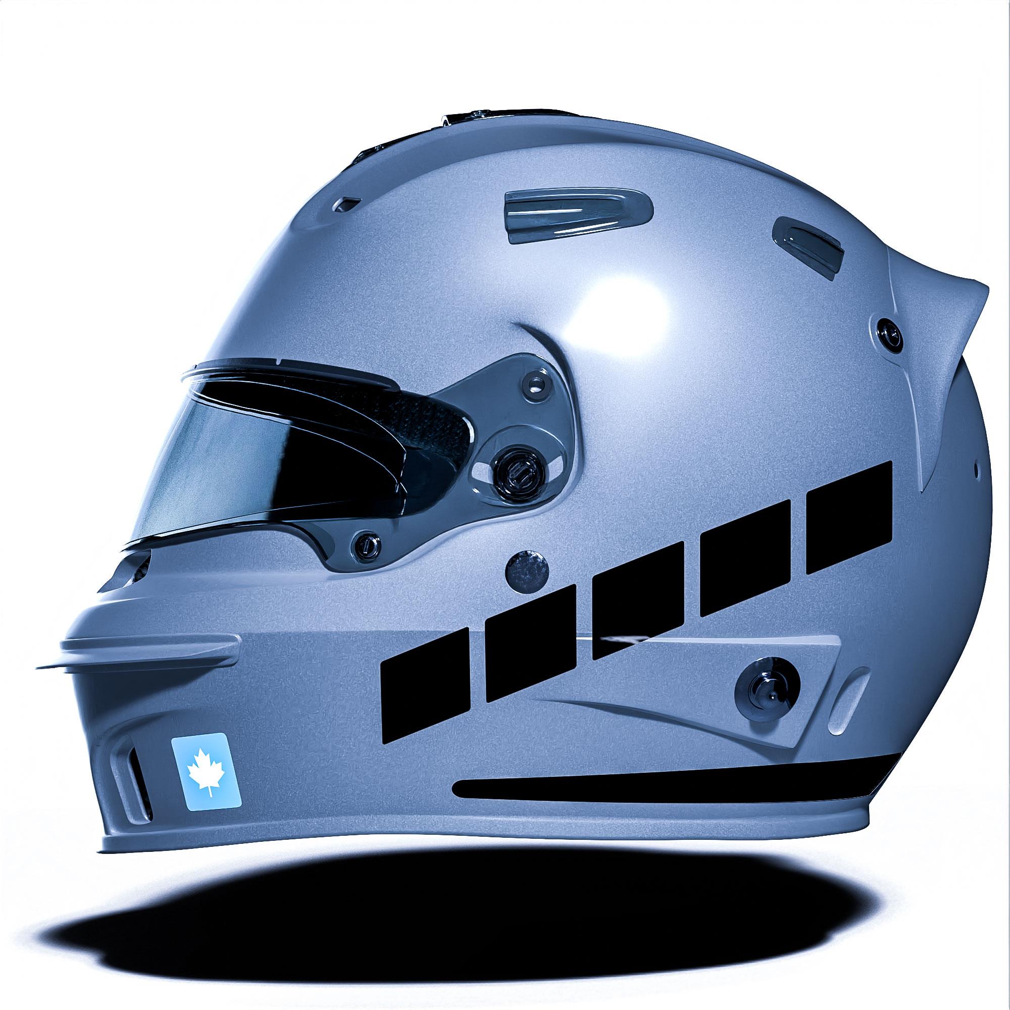 Reflekti̇f Kask Şeri̇t Sti̇cker - Motosi̇klet Sti̇cker - 00010 17X13 Cm 