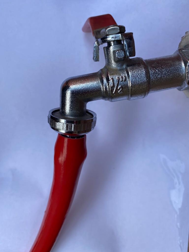 Örgülü Bahçe Hortumu 1/2 Yarım Parmak