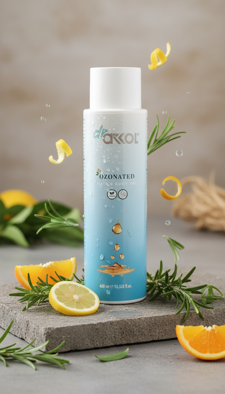 Dr Akkol Ozonlu Saç Ve Vücut Jeli 400 Ml