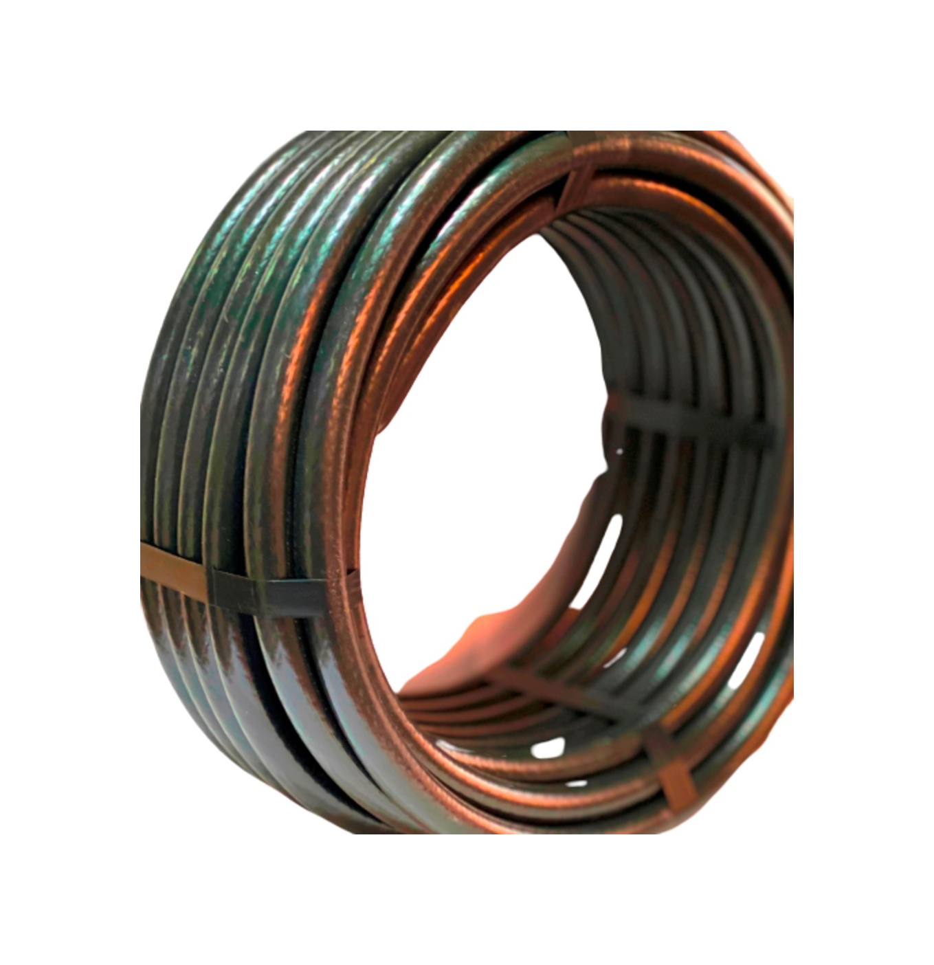 1/2 New Garden Örgülü Bahçe Hortumu Normal Musluklara Uygun (441820500)-30 Metre Örgülü Kırmızı