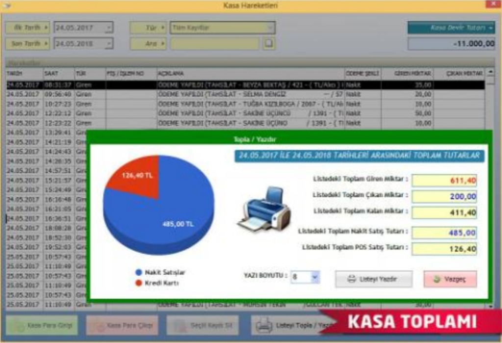Demirsoft Market Mağaza Manav Terazi Pos Sistemi Dokunmatik Ekran
