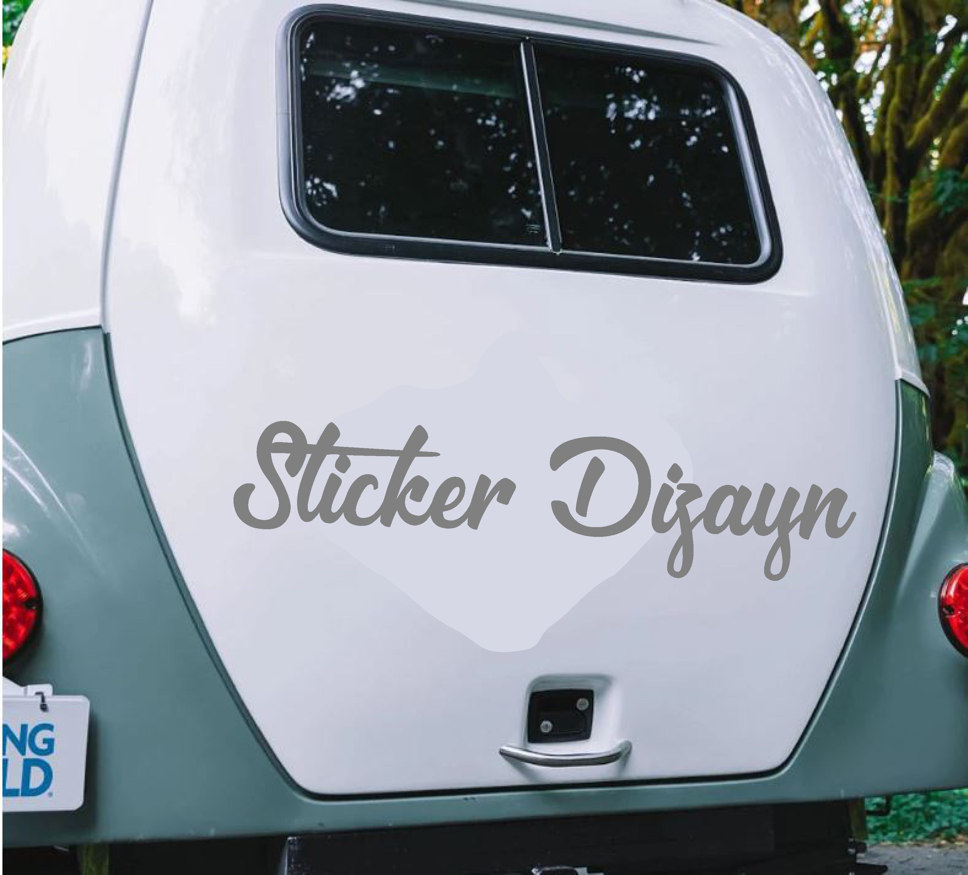 İsi̇m Soyi̇si̇m Sti̇cker - Ki̇şi̇sel Yazı Sti̇cker - 2 Adet Ki̇şi̇sel Ürün Ad Soyad Sti̇cker Araba Oto Motosi̇klet Karavan Sti̇cker 00121 12 Cm 