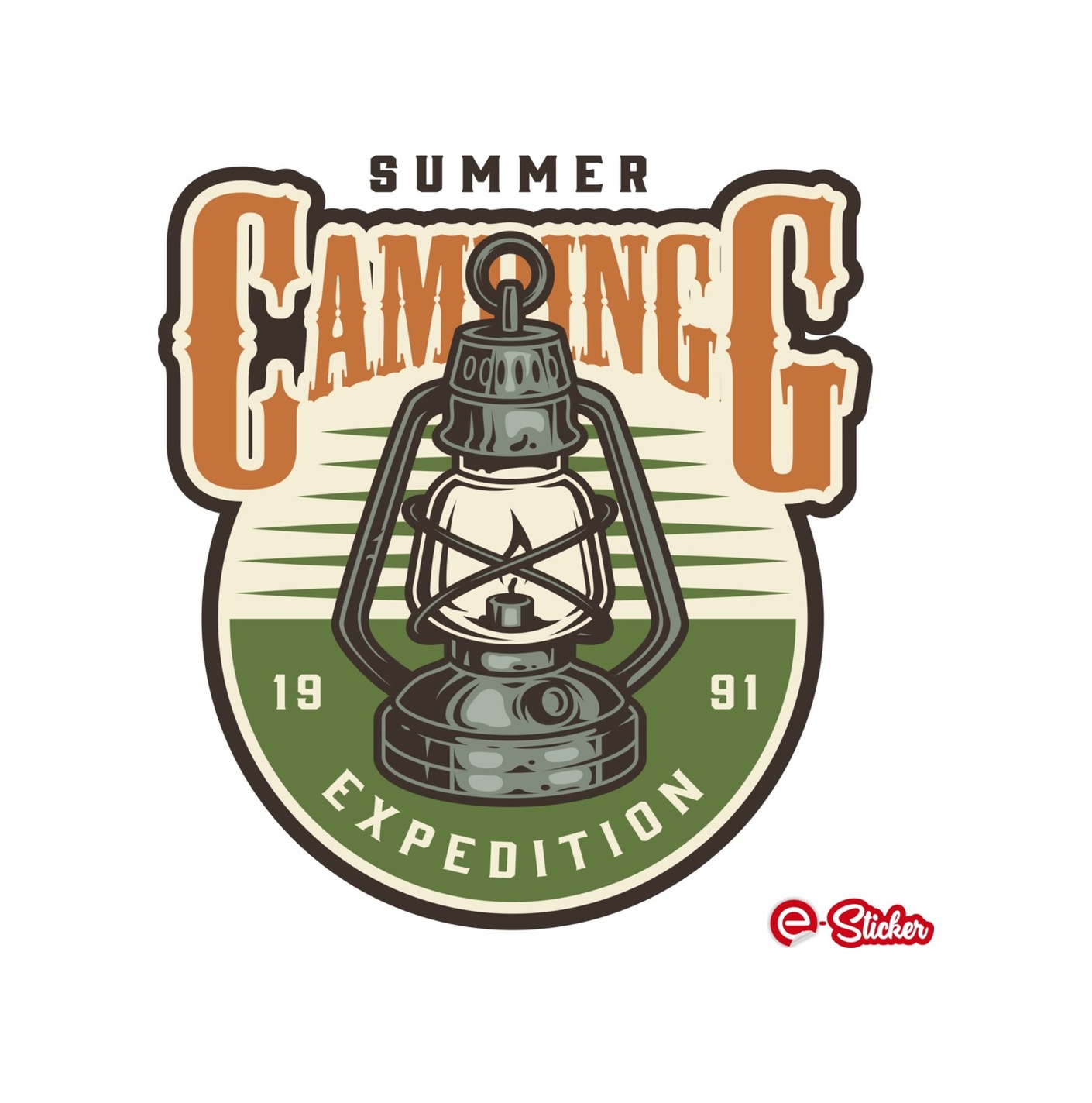 Off Road Campi̇ng Adventure Fener Kamp Off Road Sti̇cker Çok Renkli̇ 