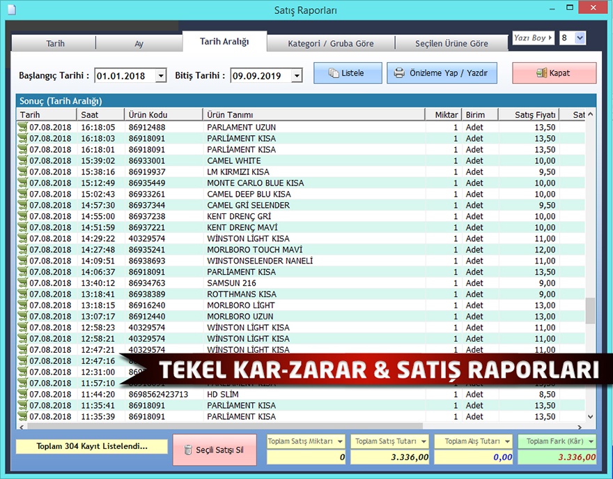 Demirsoft Terazili Satış Sistemi Cas Sw