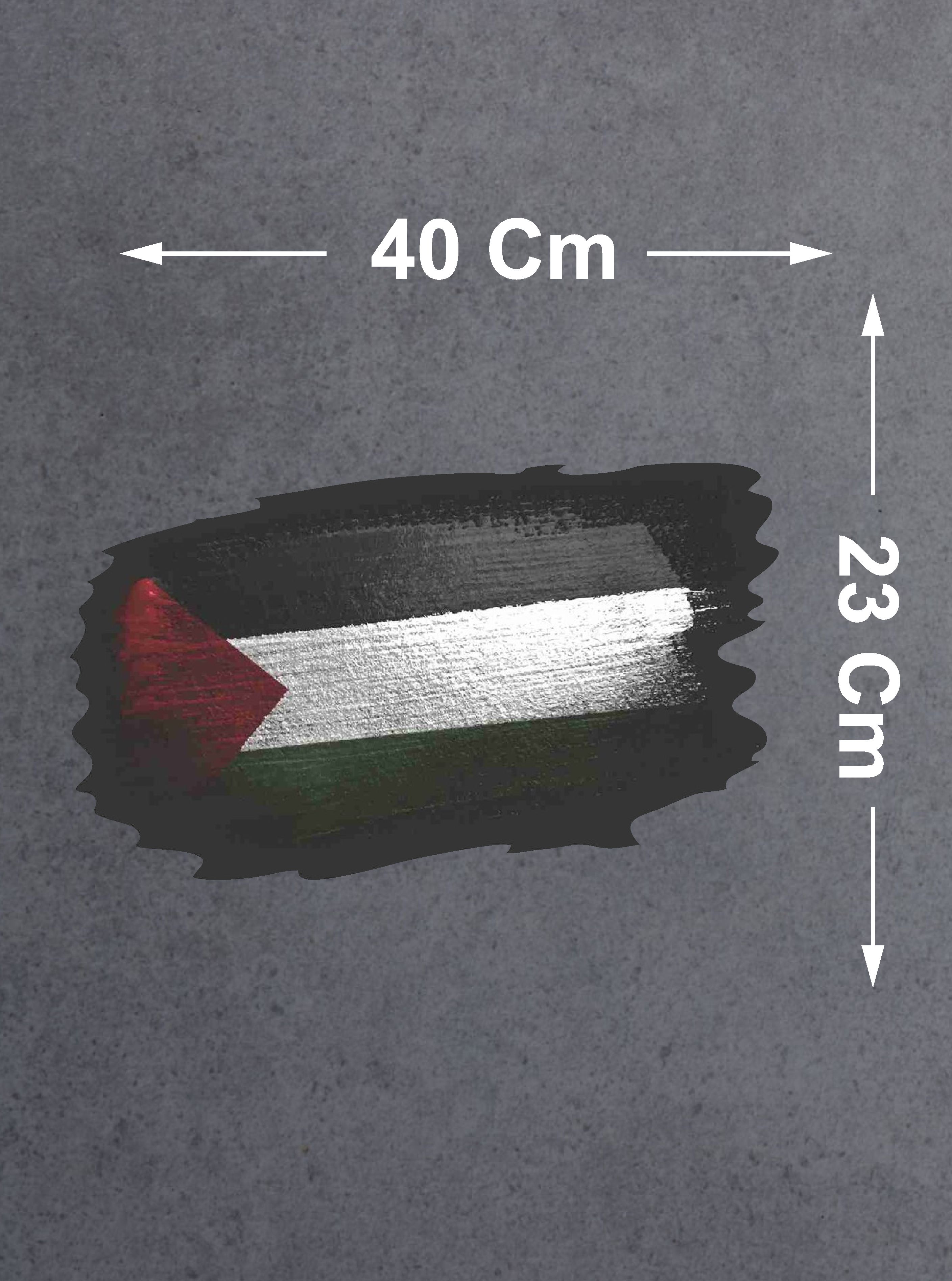 Özgür Fi̇li̇sti̇n Sti̇cker - Free Palesti̇ne - Sti̇cker - Araba Oto Motosi̇klet Karavan Sti̇cker - 02510 10X6 Cm 