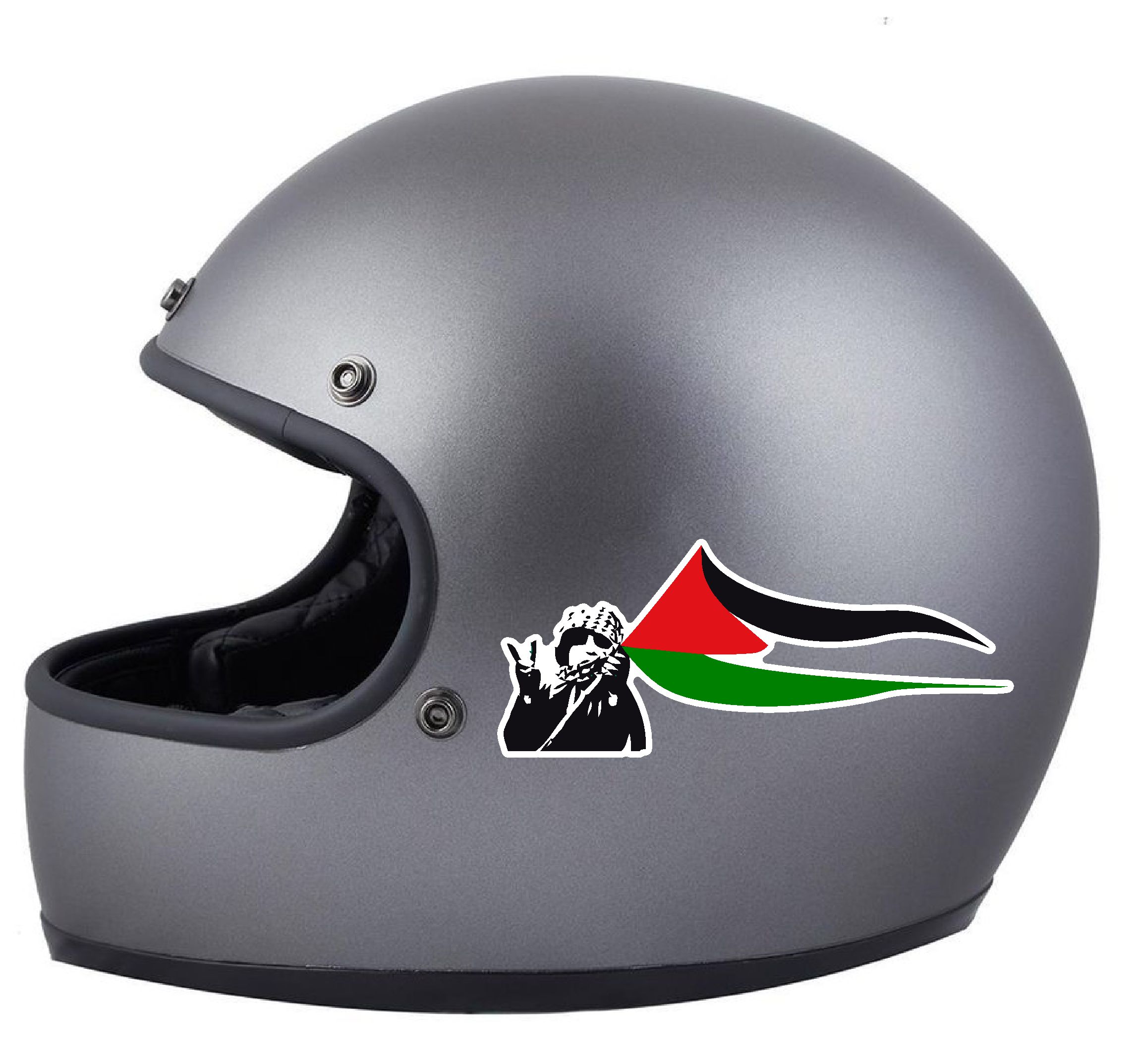 Özgür Fi̇li̇sti̇n Sti̇cker - Free Palesti̇ne - Sti̇cker - Araba Oto Motosi̇klet Karavan Sti̇cker - 02509 50X20 Cm