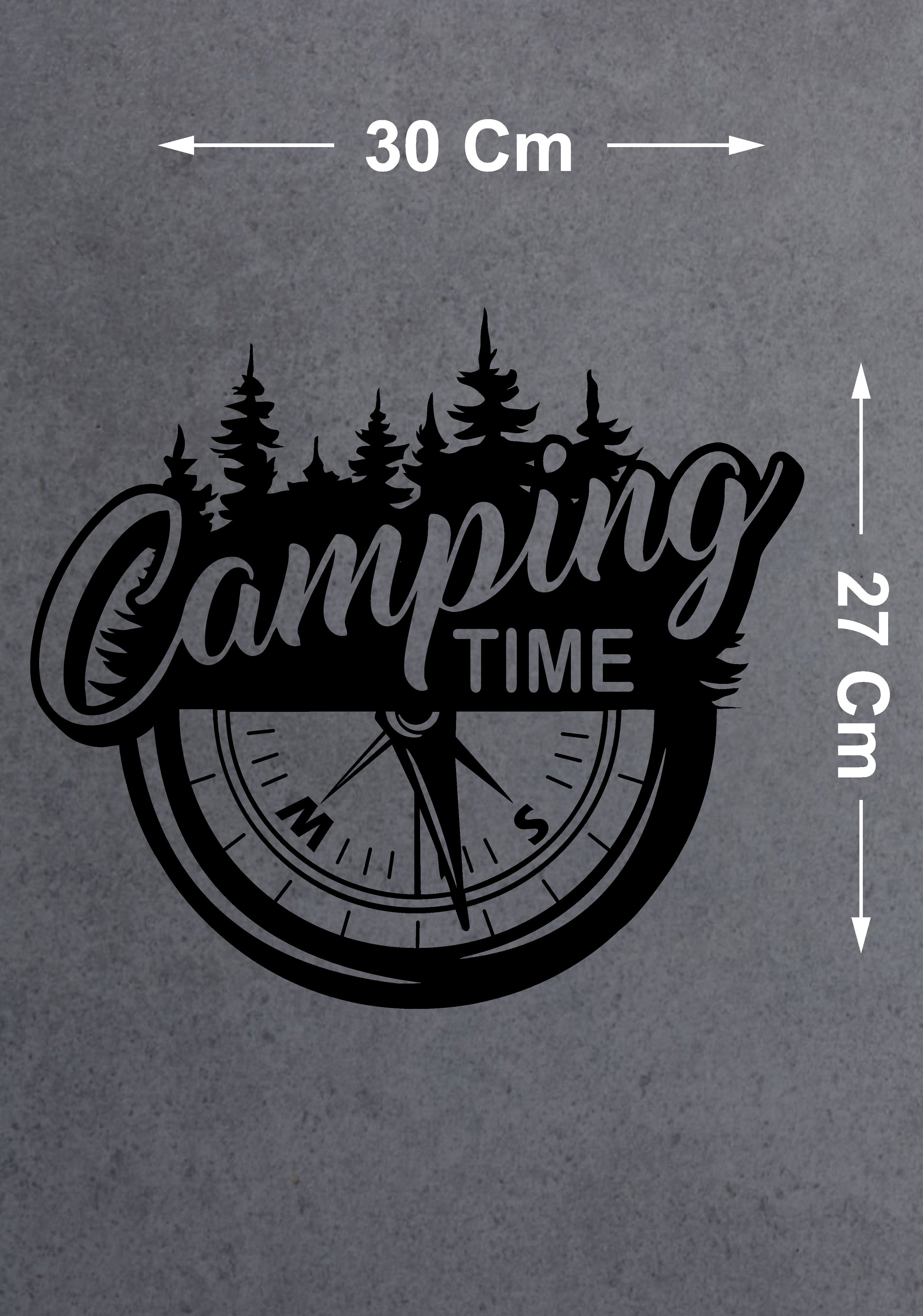 Kamp Sticker - 4X4 Off Road Adventure Avcı Sticker - Araba Oto Motosiklet Karavan Sticker - 02168 30 Cm 