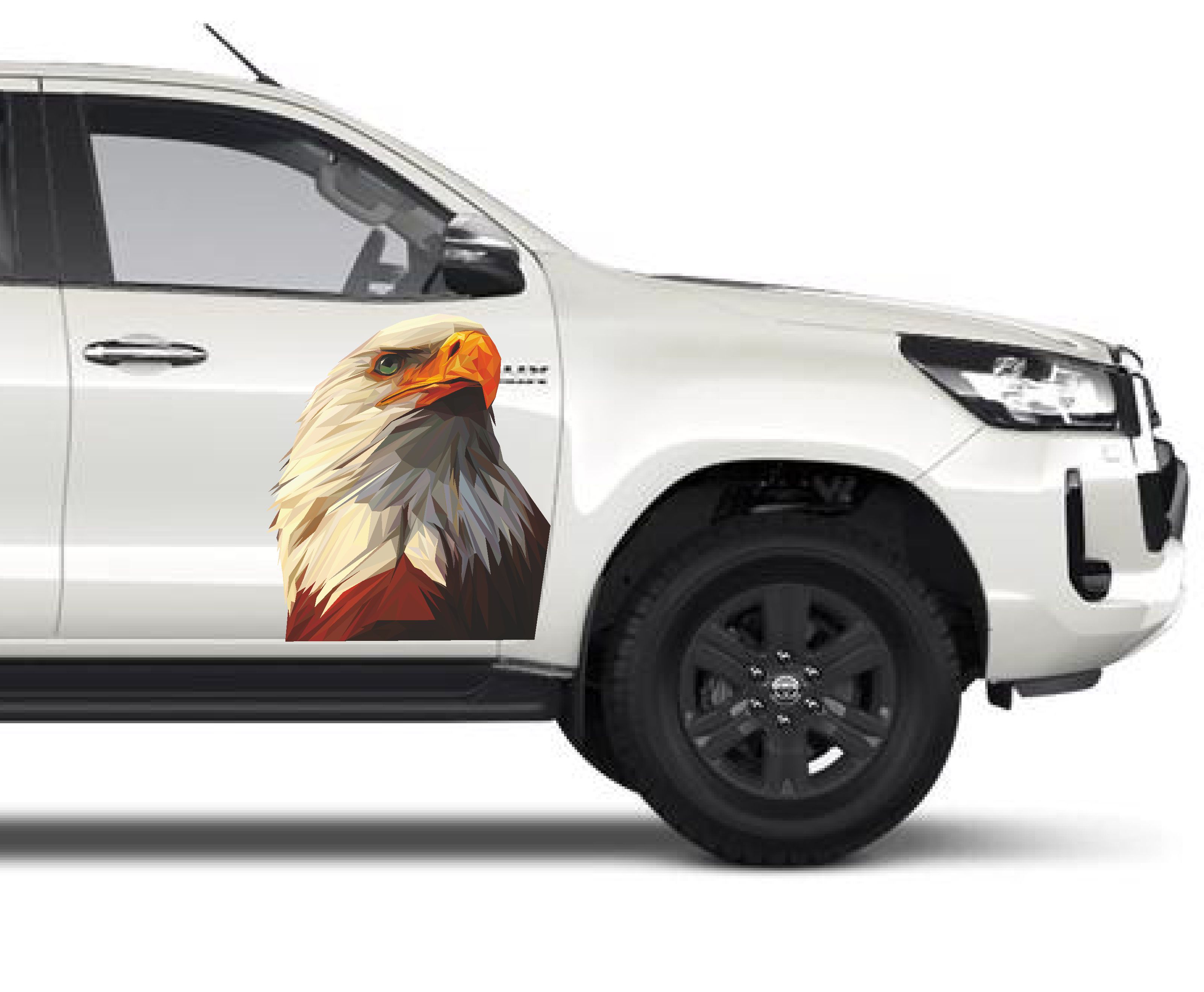 Kartal Eagle Karakartal Beşi̇ktaş Sti̇cker Araba Oto Motosi̇klet Karavan Sti̇cker 00280 10X9 Cm 