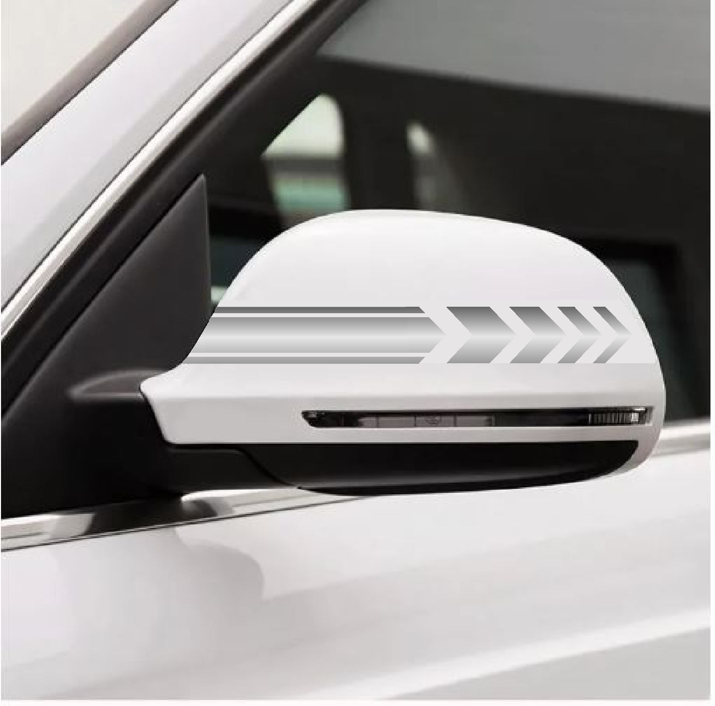 Araba Oto Ayna Şeri̇t Sti̇cker - Araba Oto Cam Sti̇cker - 00106 15X2 Cm 
