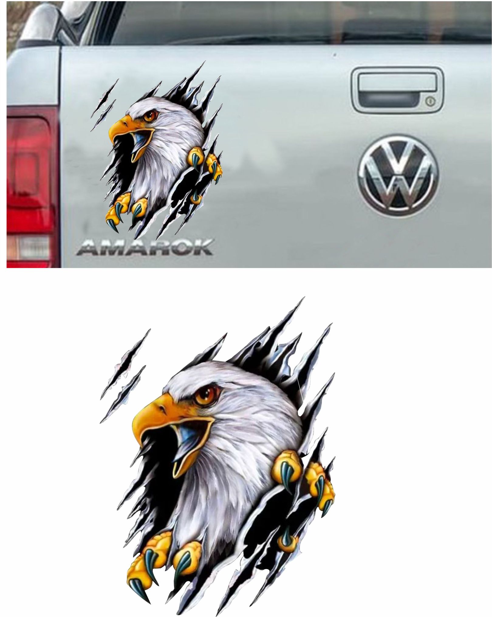 Kartal Vahşi̇ Kartal Pençe Beşi̇ktaş Karakartal Eagle Sti̇cker Araba Oto Motosi̇klet Sti̇cker 00045 50X37 Cm 