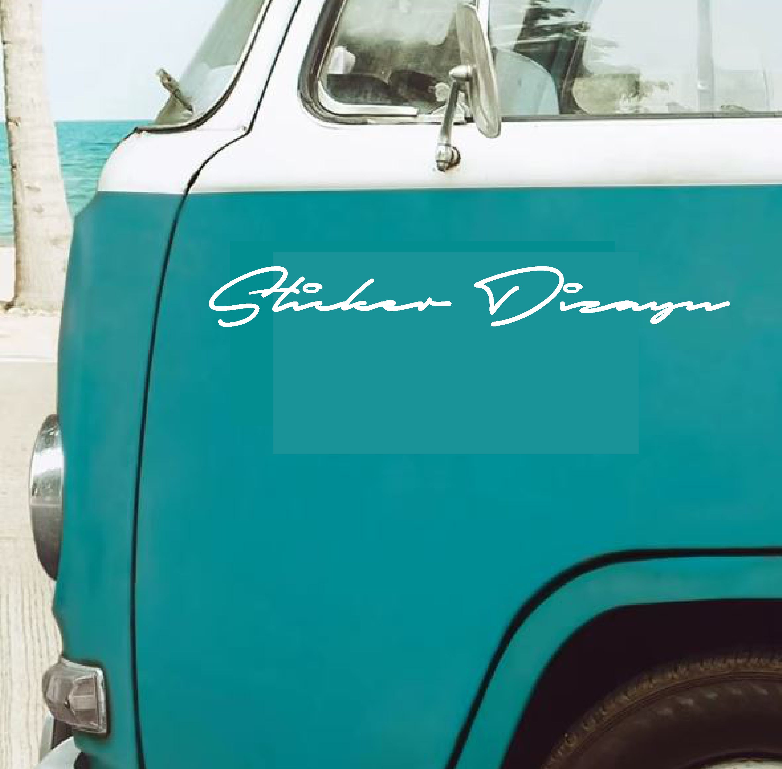 Ki̇şi̇ye Özel 2 Adet Isi̇m Soyi̇si̇m Yazılacak Yazı Sti̇cker El Yazısı Isi̇m Oto Araba Motosi̇klet Karavan Sti̇cker 00028 50 Cm 