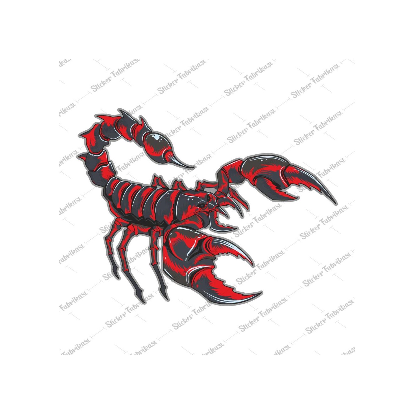 Akrep Sti̇cker 00464 12X9