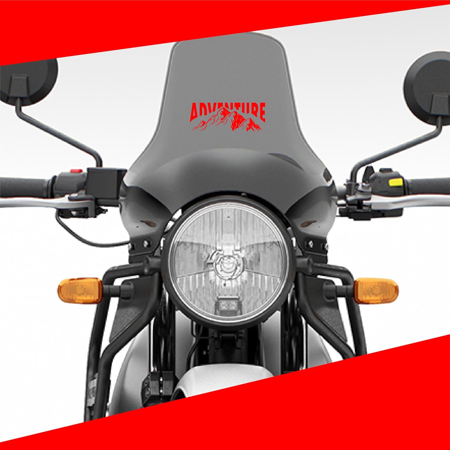Macera Dağ Adventure Sti̇cker - 4X4 Off Road Avcı Kamp Sti̇cker - 00233 15X6 Cm 