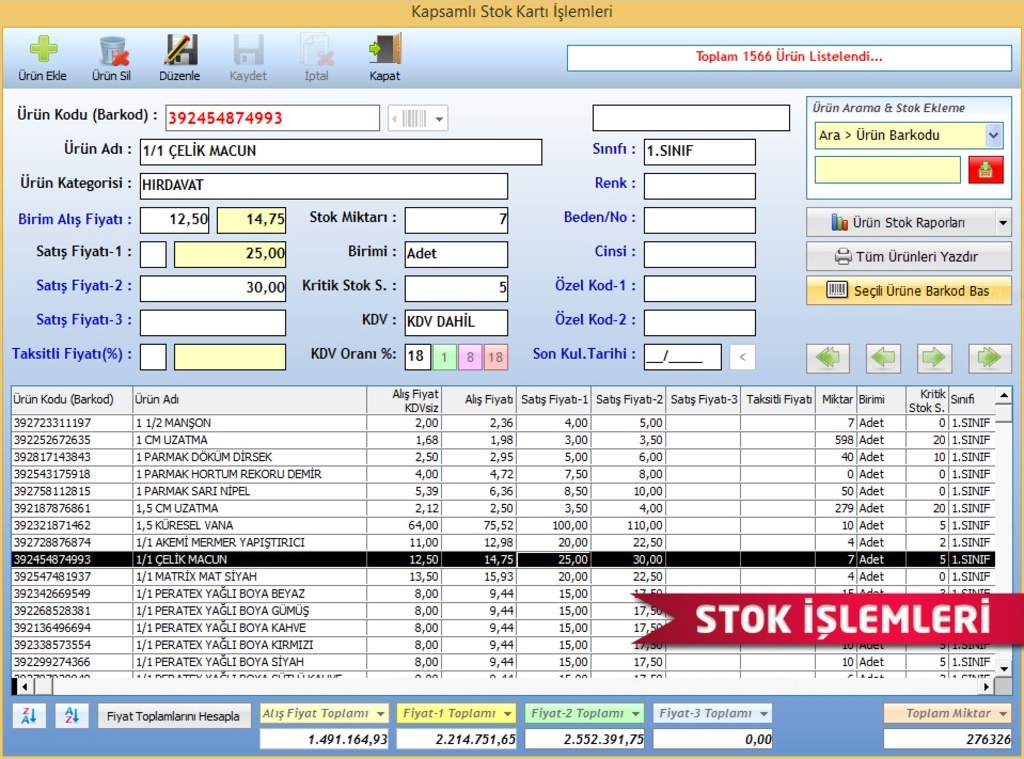 Demirsoft Ön Muhasebe Programı (466222612) 