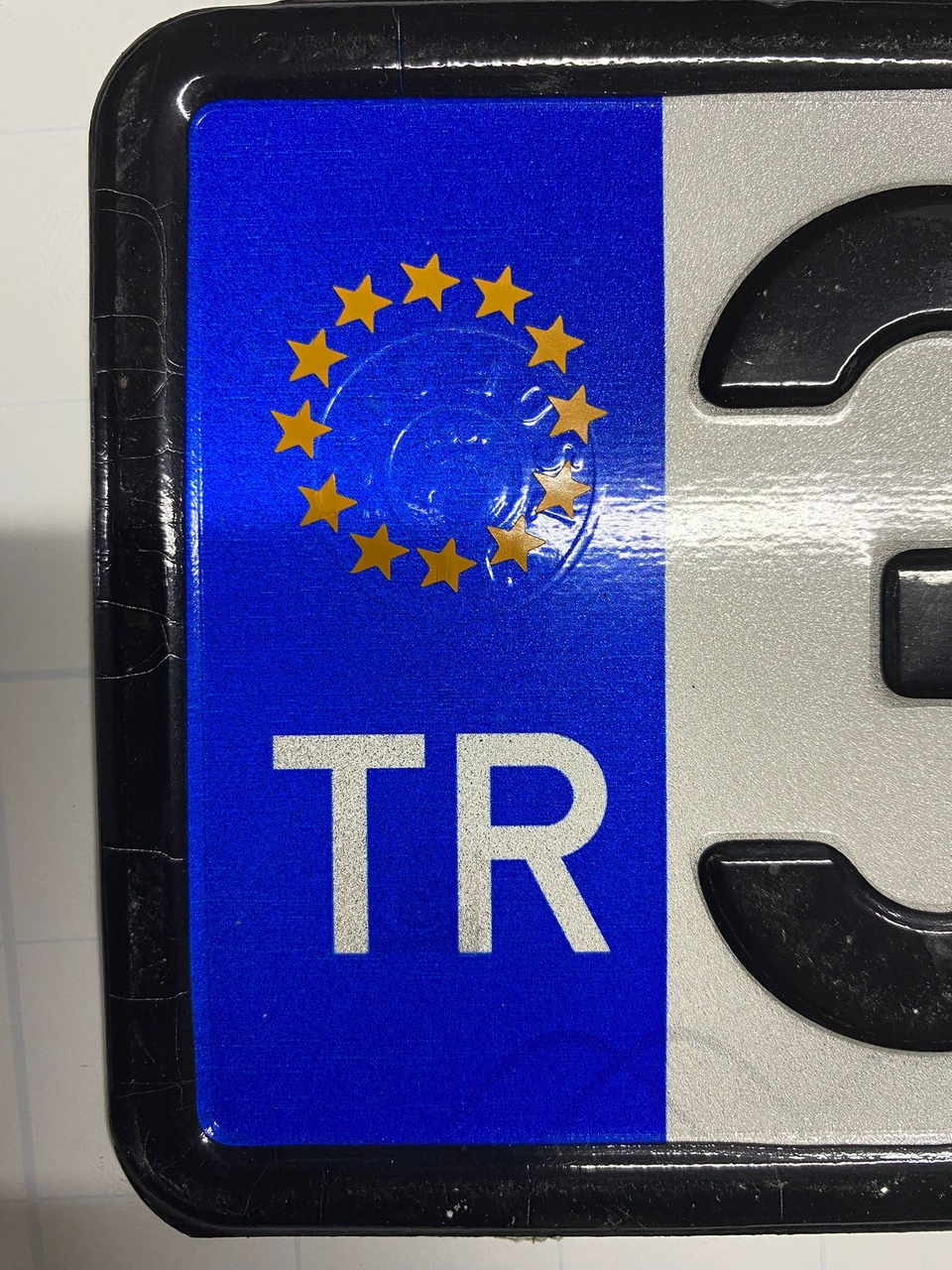 Plaka Avrupa Bi̇rli̇ği̇ Sti̇cker 