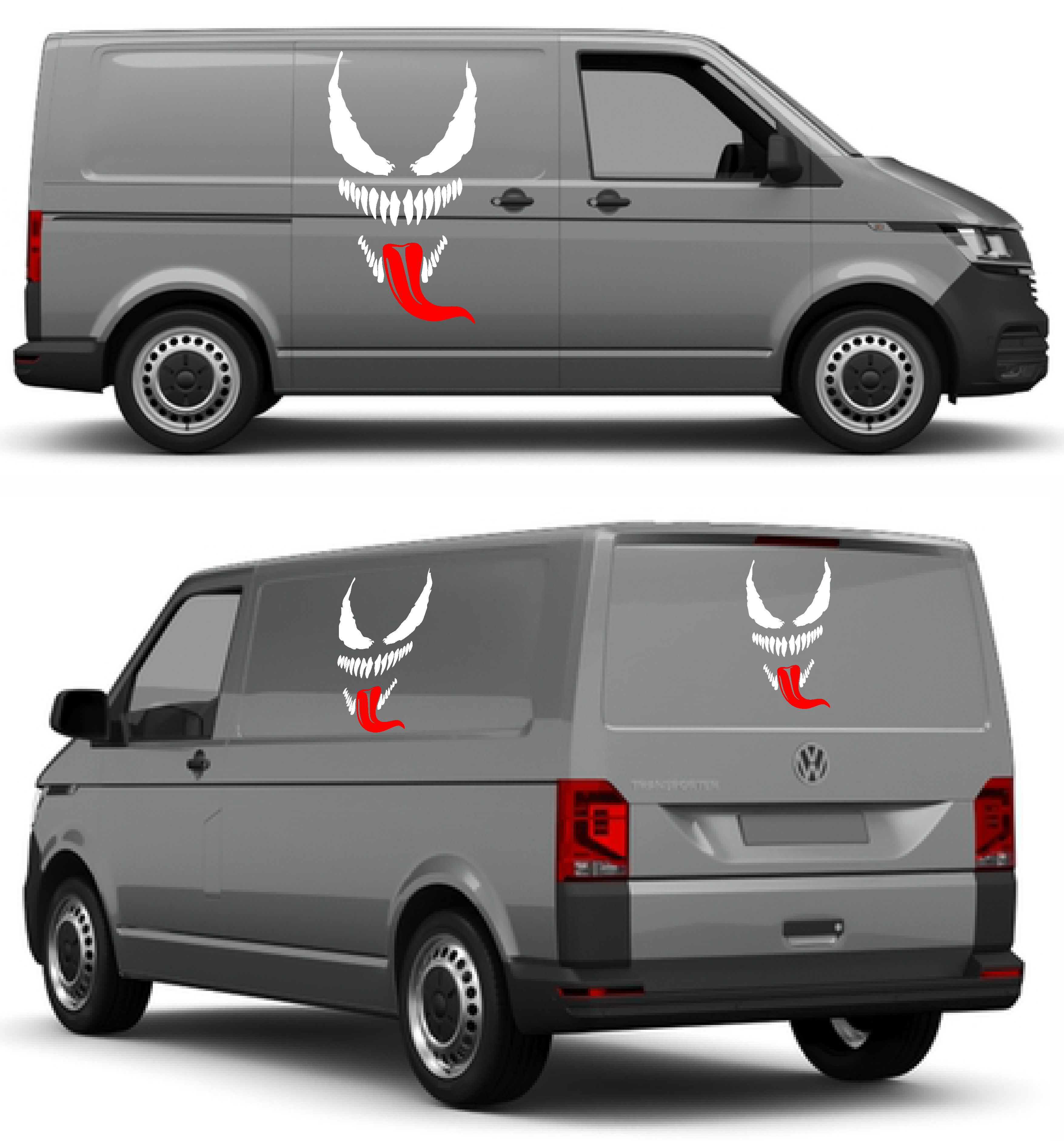 Venom Korkunç Öfke Sti̇cker - Araba Oto Motosi̇klet Karavan Cam Sti̇cker - 00138 12X7 Cm 