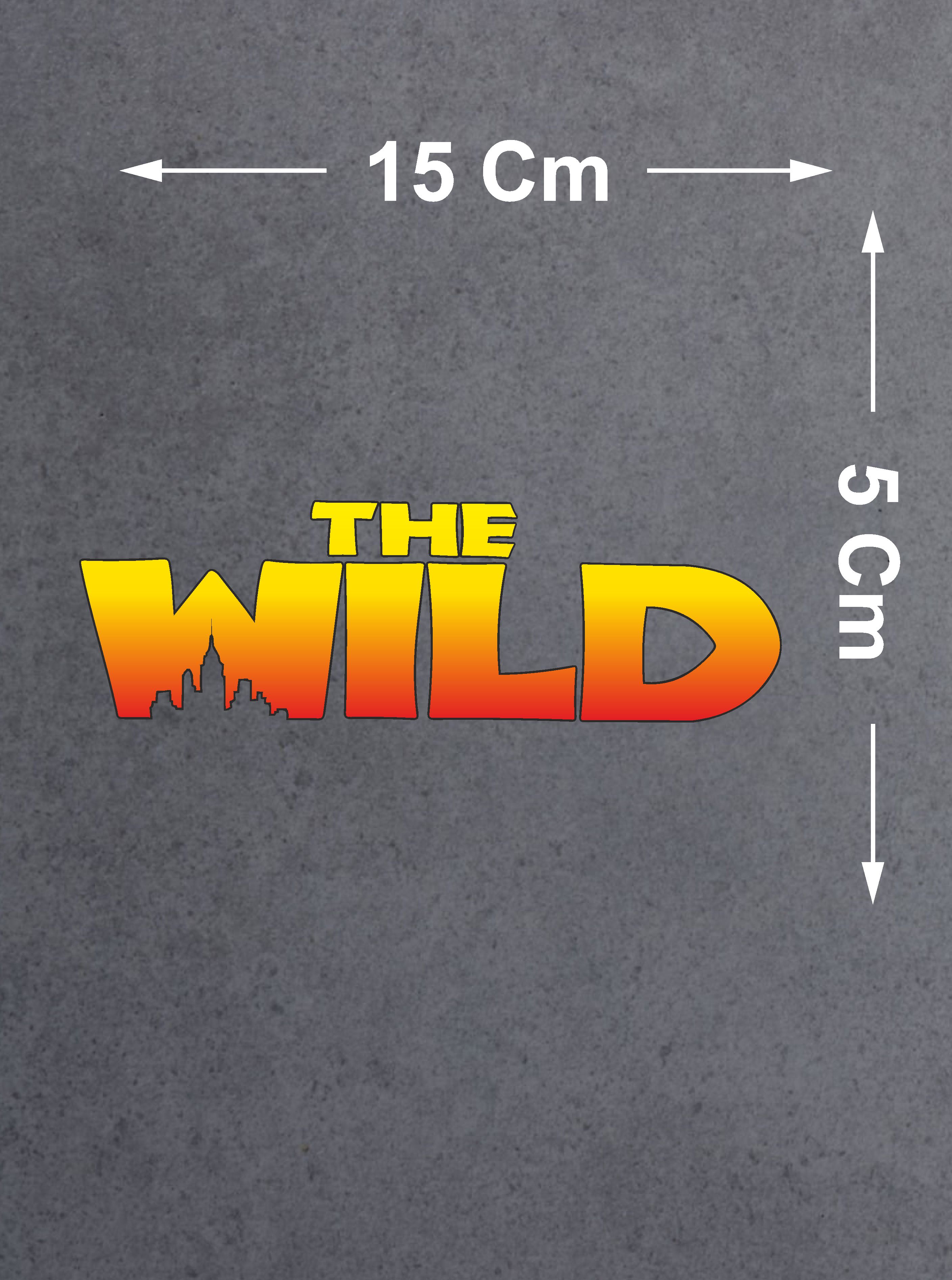 The Wi̇ld Sti̇cker - 4X4 Off Road Adventure Sti̇cker - Araba Oto Motosi̇klet Karavan Cam Sti̇cker 00038 12X4 Cm 