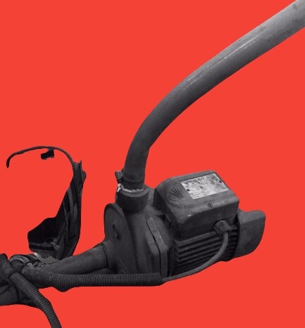 Su Motoru Örgülü Bahçe Hortumu 1 ”Inç Su Di̇namosu Iç Çapı 25 Mm-60 Metre Normal