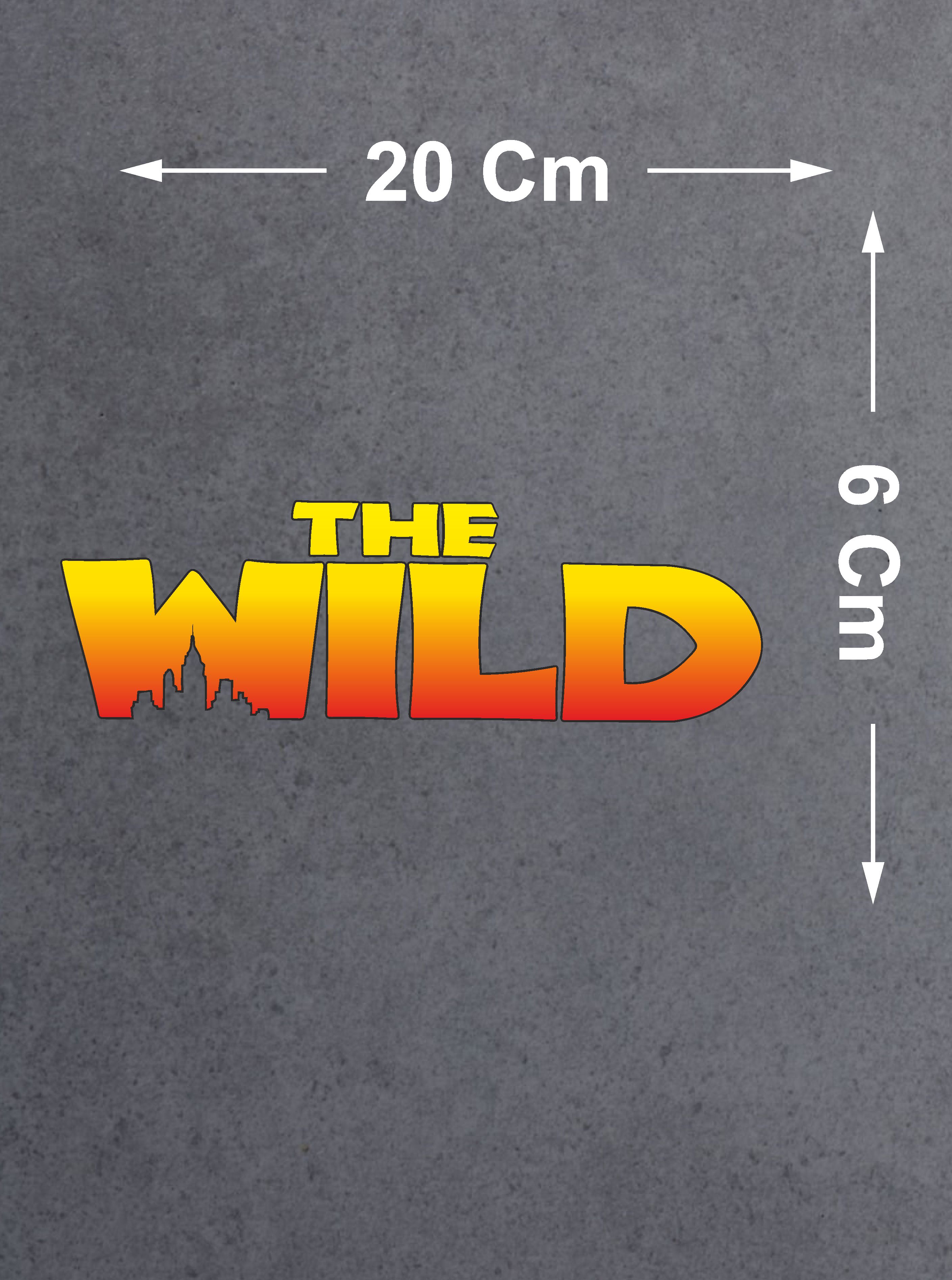 The Wi̇ld Sti̇cker - 4X4 Off Road Adventure Sti̇cker - Araba Oto Motosi̇klet Karavan Cam Sti̇cker 00038 12X4 Cm 