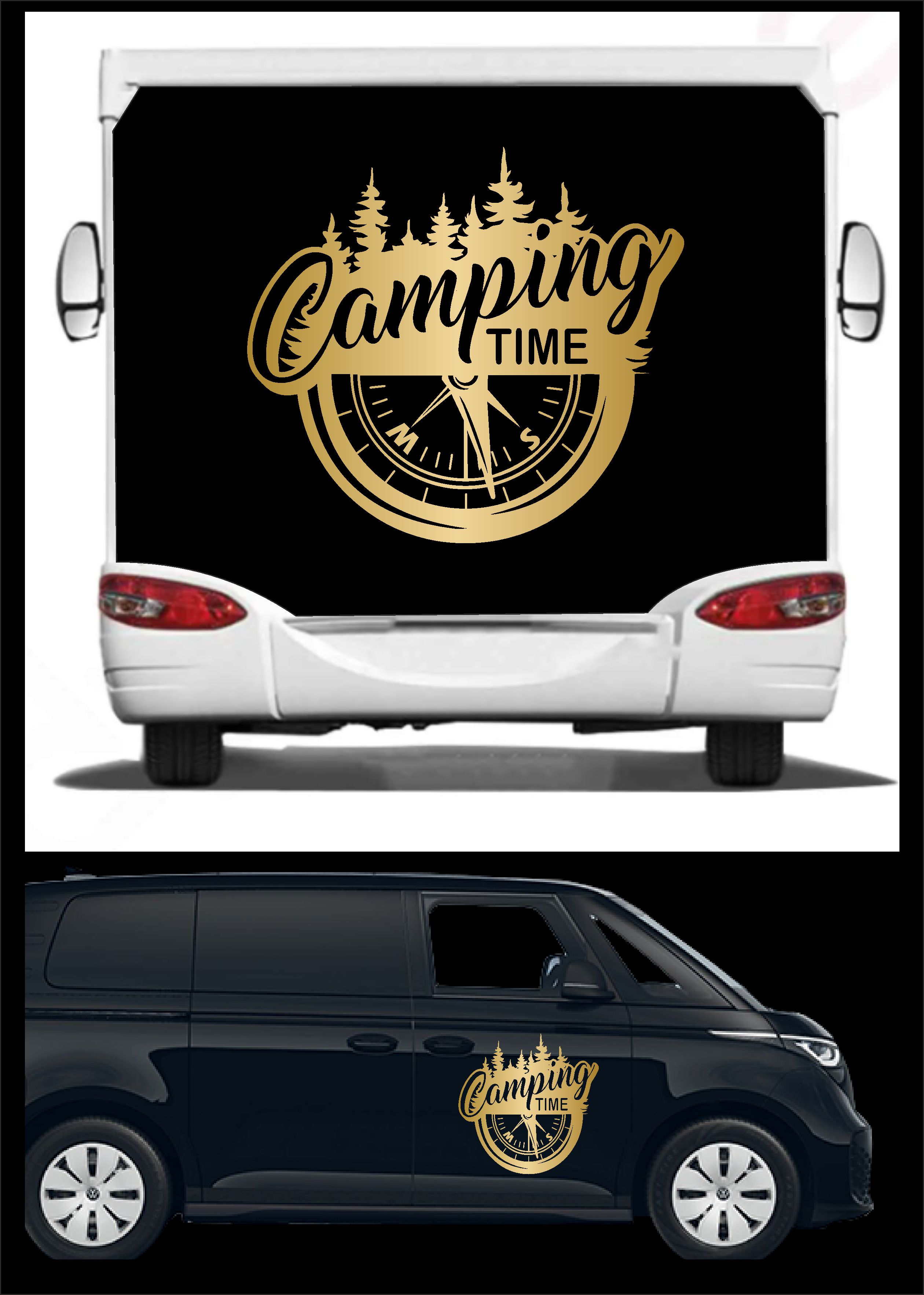 Kamp Sti̇cker - 4X4 Off Road Adventure Avcı Sti̇cker - Araba Oto Motosi̇klet Karavan Sti̇cker - 02168 30 Cm 