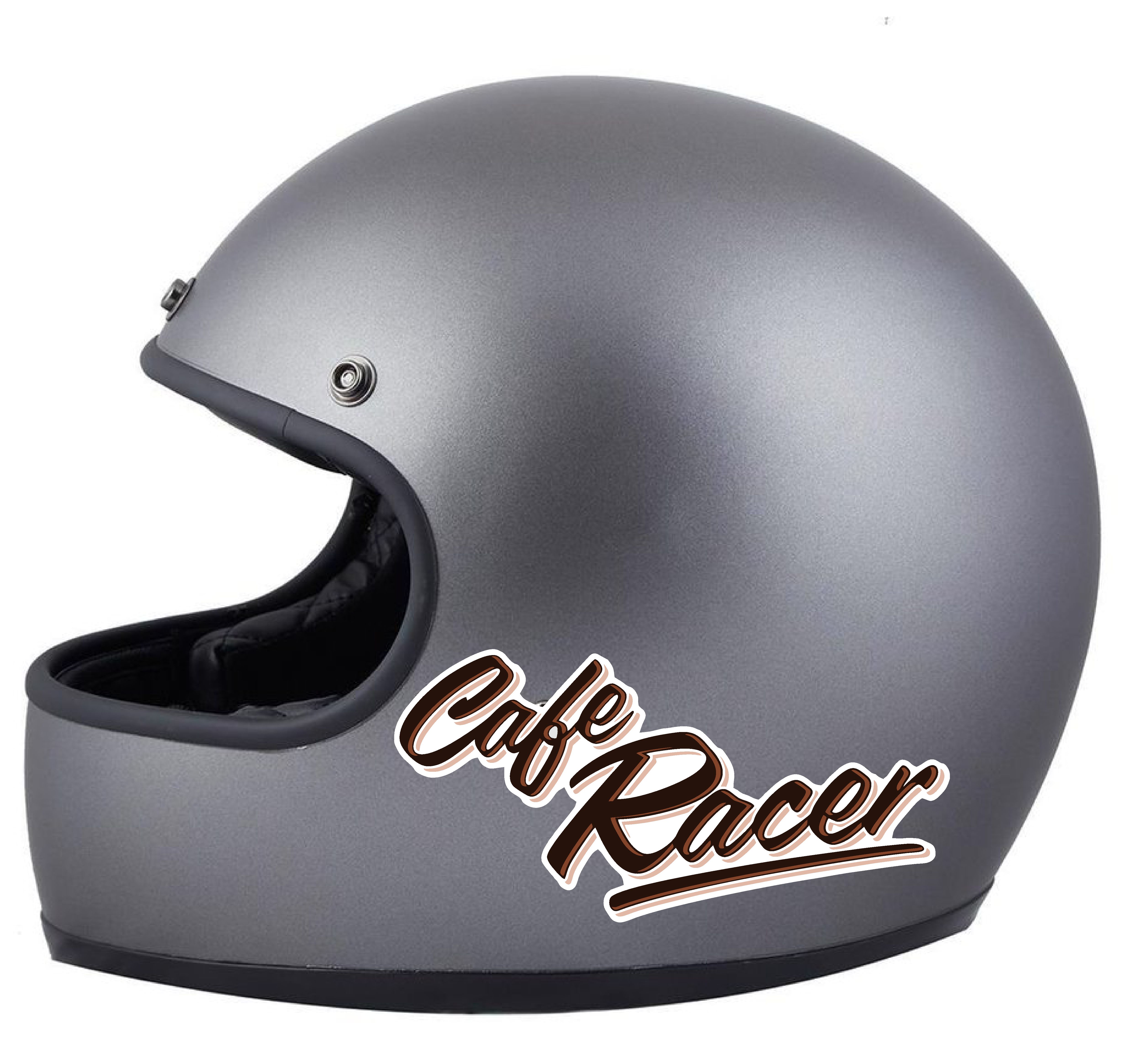 Cafe Racer Sti̇cker - Araba Oto Motosi̇klet Kask Karavan Sti̇cker - 00085 60X29 Cm 