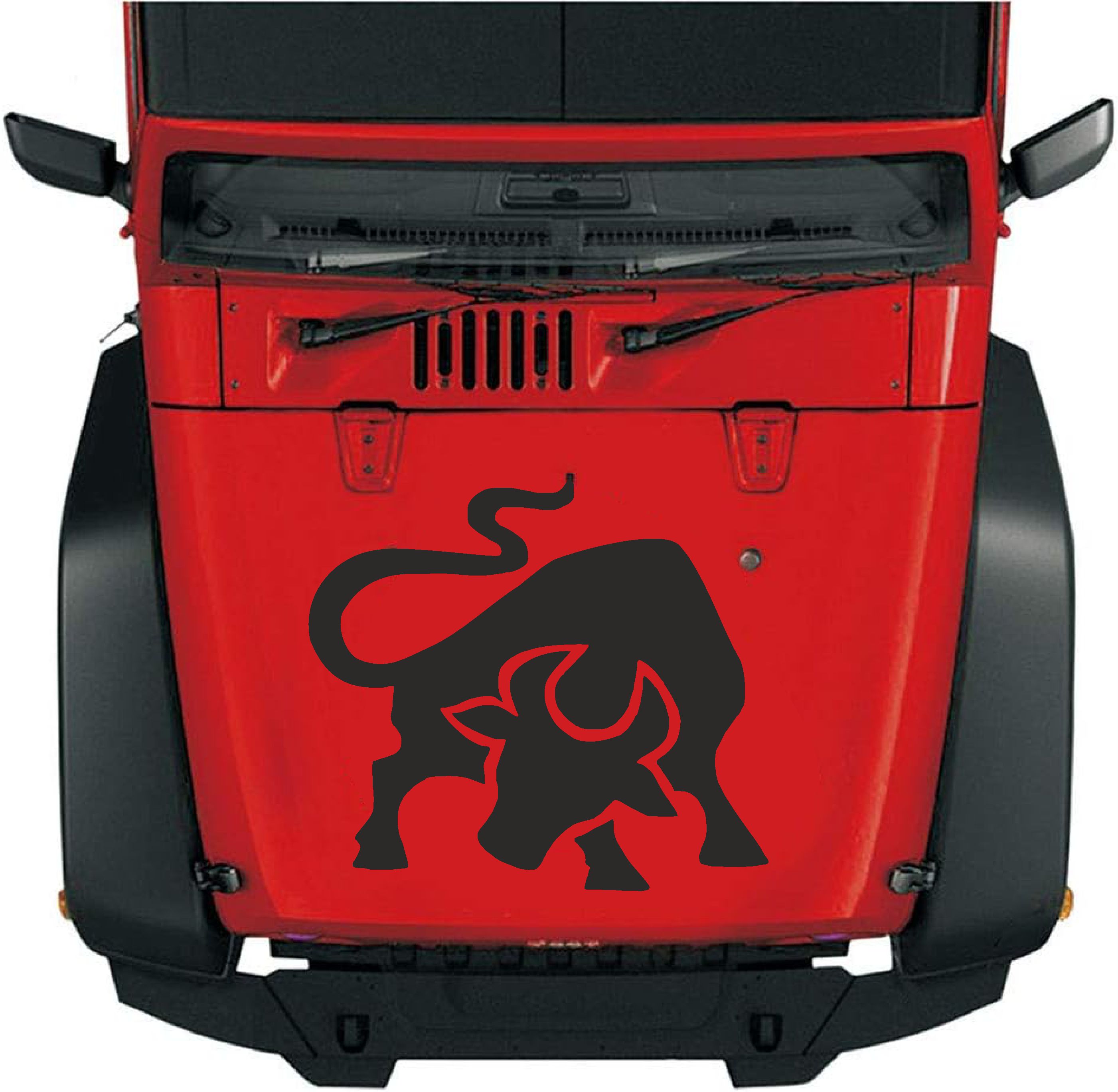 Boga Si̇lüet Sti̇cker - Araba Oto Motosi̇klet Karavan Cam Sti̇cker -00136 10X9 Cm 