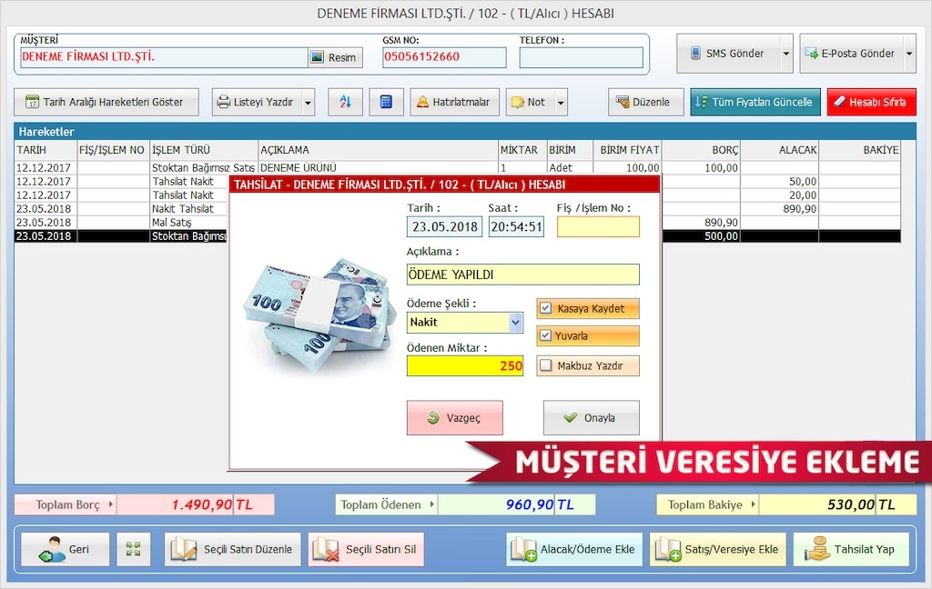 Demirsoft Ön Muhasebe Programı (466222612) 