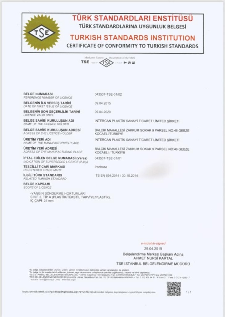 1   Inçyangın Dolabıhortum 25 Metretsen-694, Sulu Si̇stemler Içi̇n (350796735)