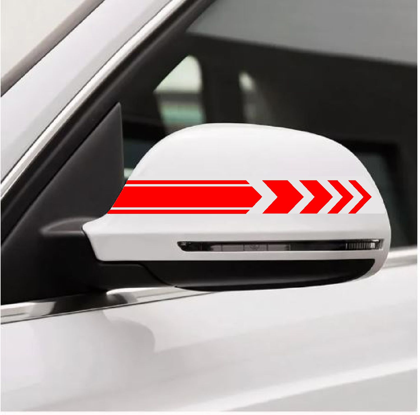 Araba Oto Ayna Şeri̇t Sti̇cker - Araba Oto Cam Sti̇cker - 00106 15X2 Cm 