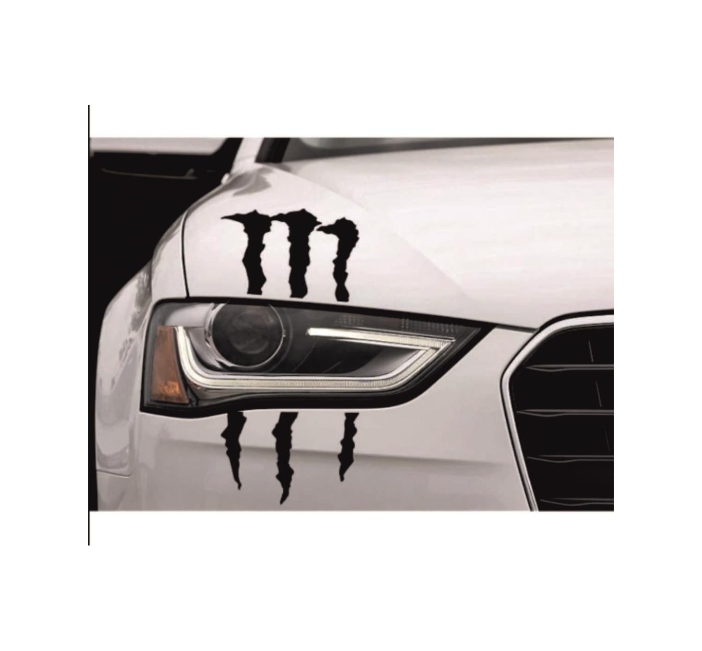 Monster Pençe Araba Sti̇cker 00928 50X40-Yeşi̇l